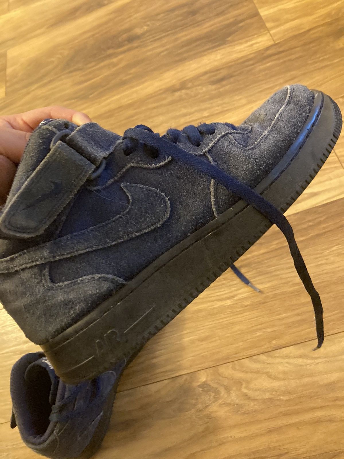 Nike Air Force 1 mid 07 binary blue Size US 8.5 / EU 41-42 - 3 Thumbnail