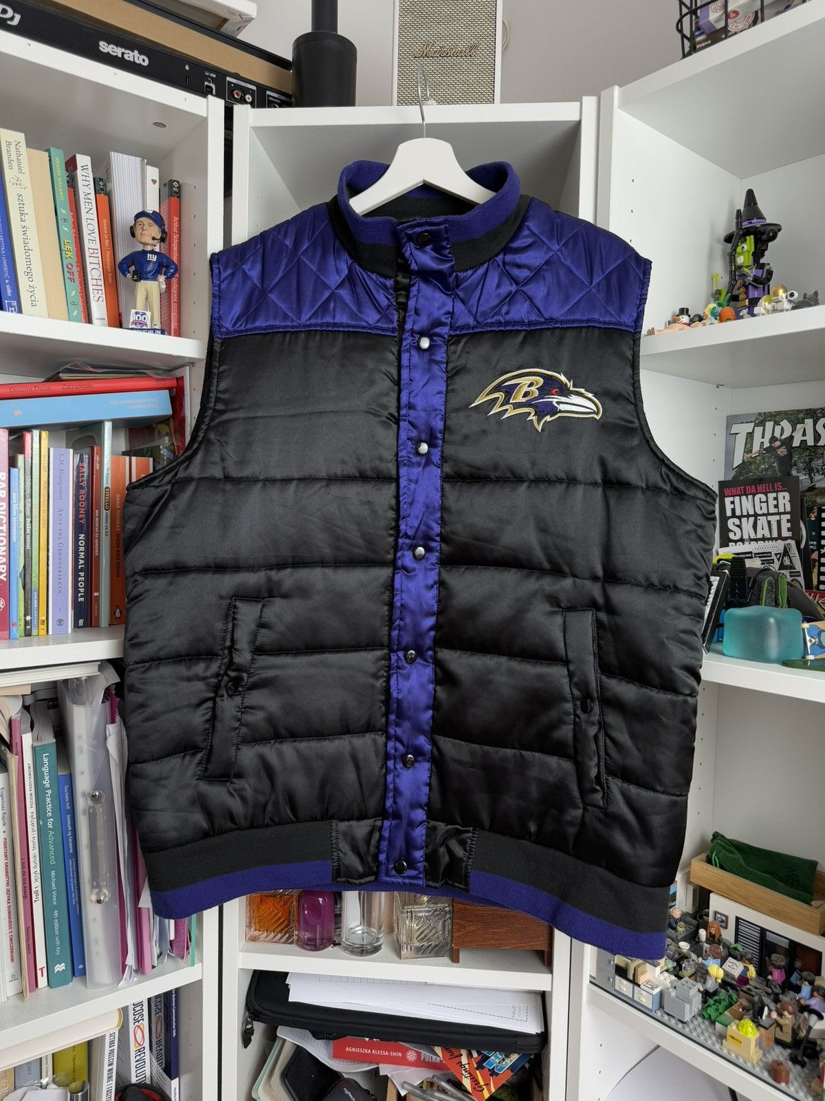 NFL × Vintage Vintage NFL Baltimore Ravens puffer vest L football usa 90s Size US L / EU 52-54 / 3 - 1 Thumbnail