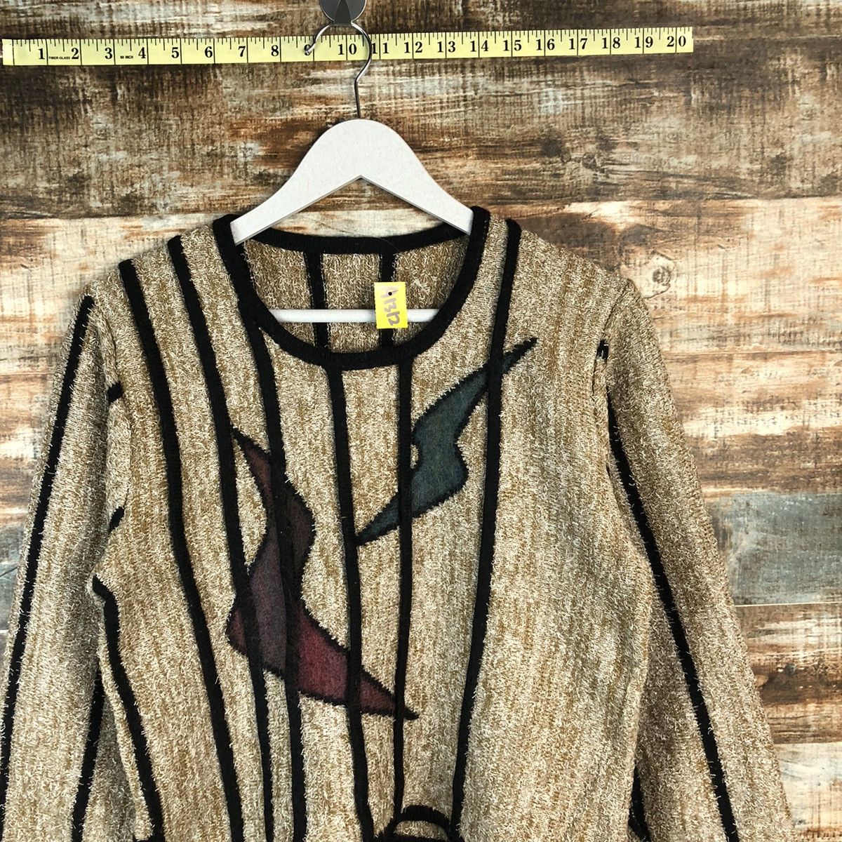 Homespun Knitwear × Japanese Brand × Vintage Japanese Brand Brown vintage Knitwear #A1312 Size S / US 4 / IT 40 - 5 Thumbnail