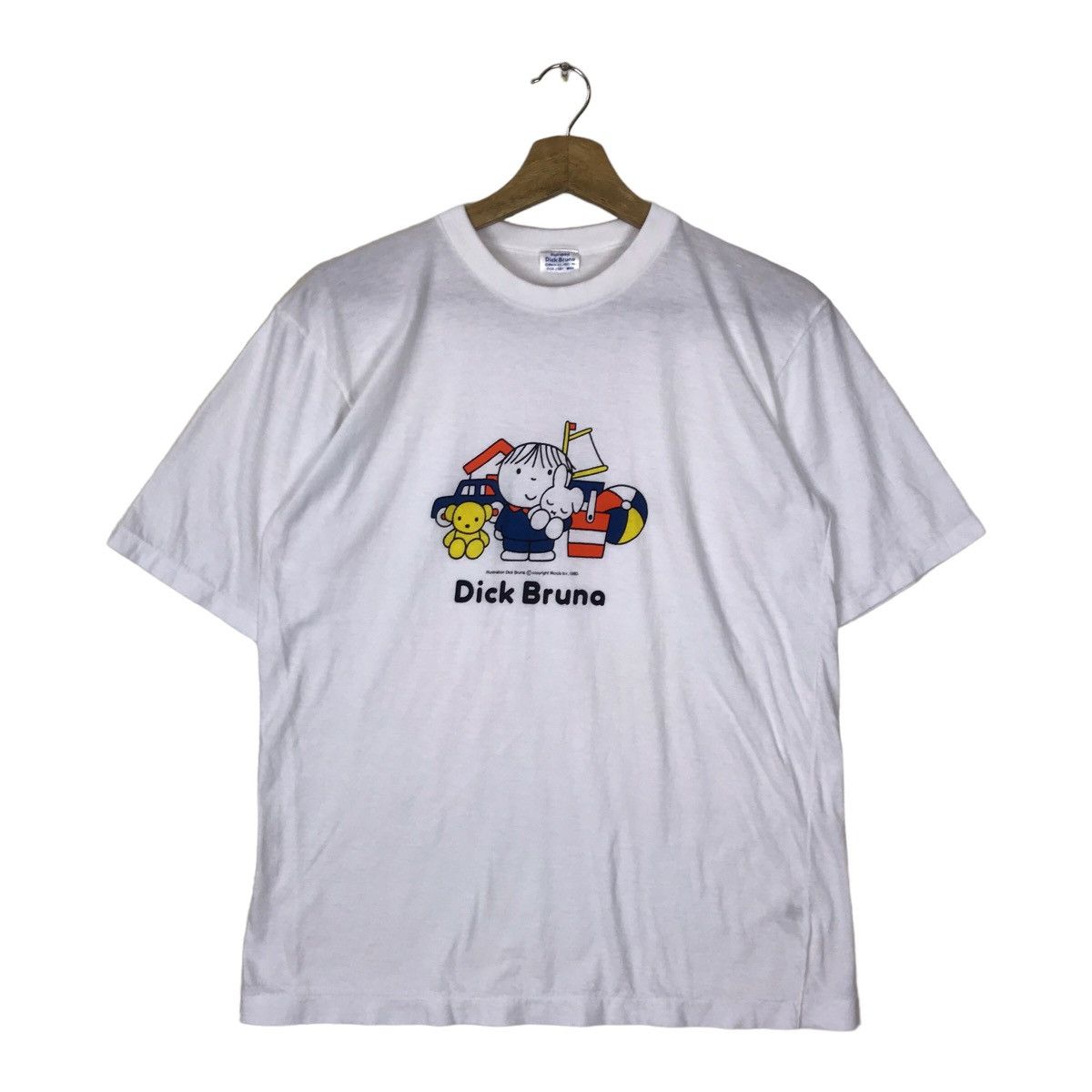 Vintage 80s Deadstock Dick Bruna Illustration Tee Shirt