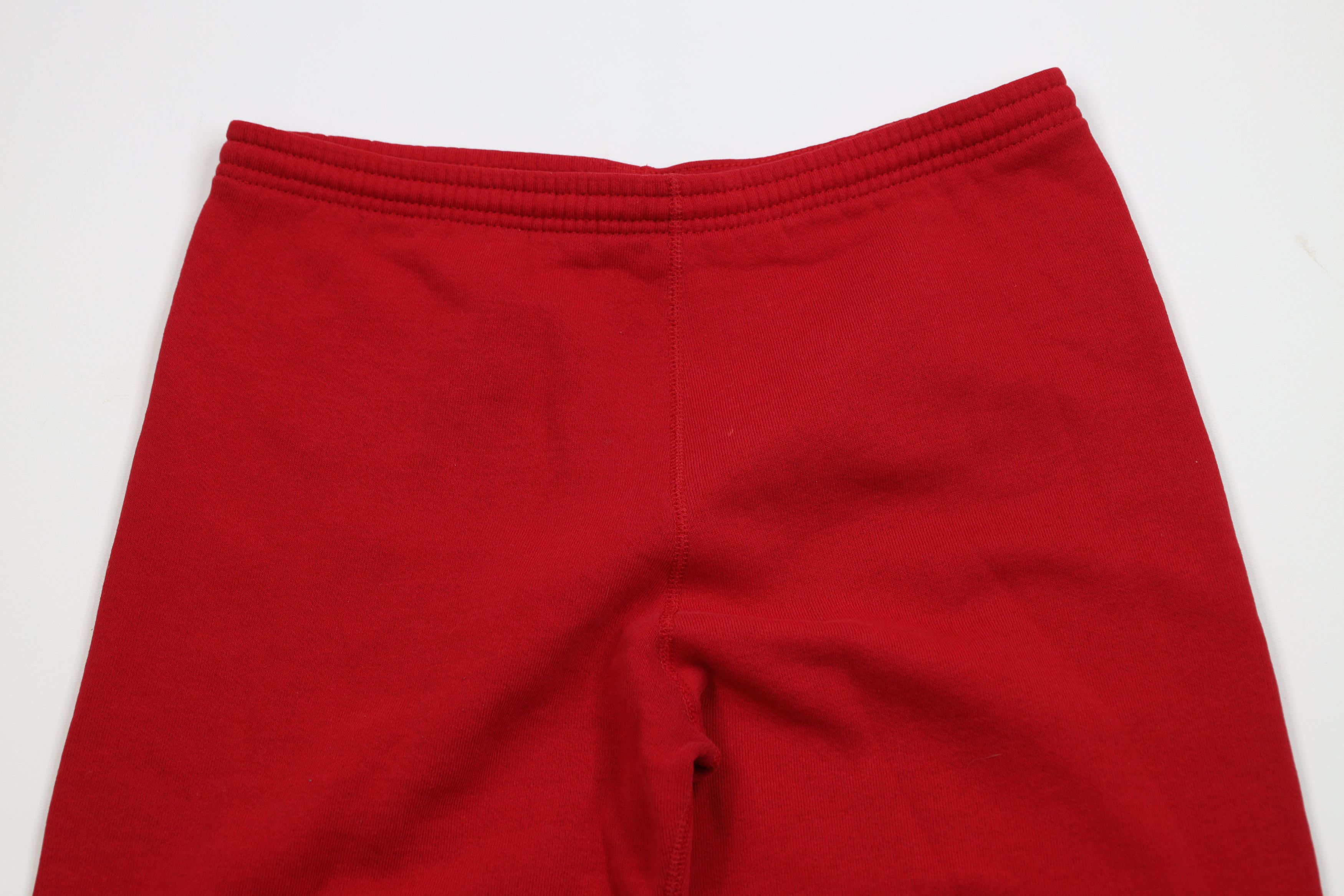 Vintage Vintage 90s USA Olympics Blank Sweatpants Joggers Red USA Size US 34 / EU 50 - 2 Thumbnail