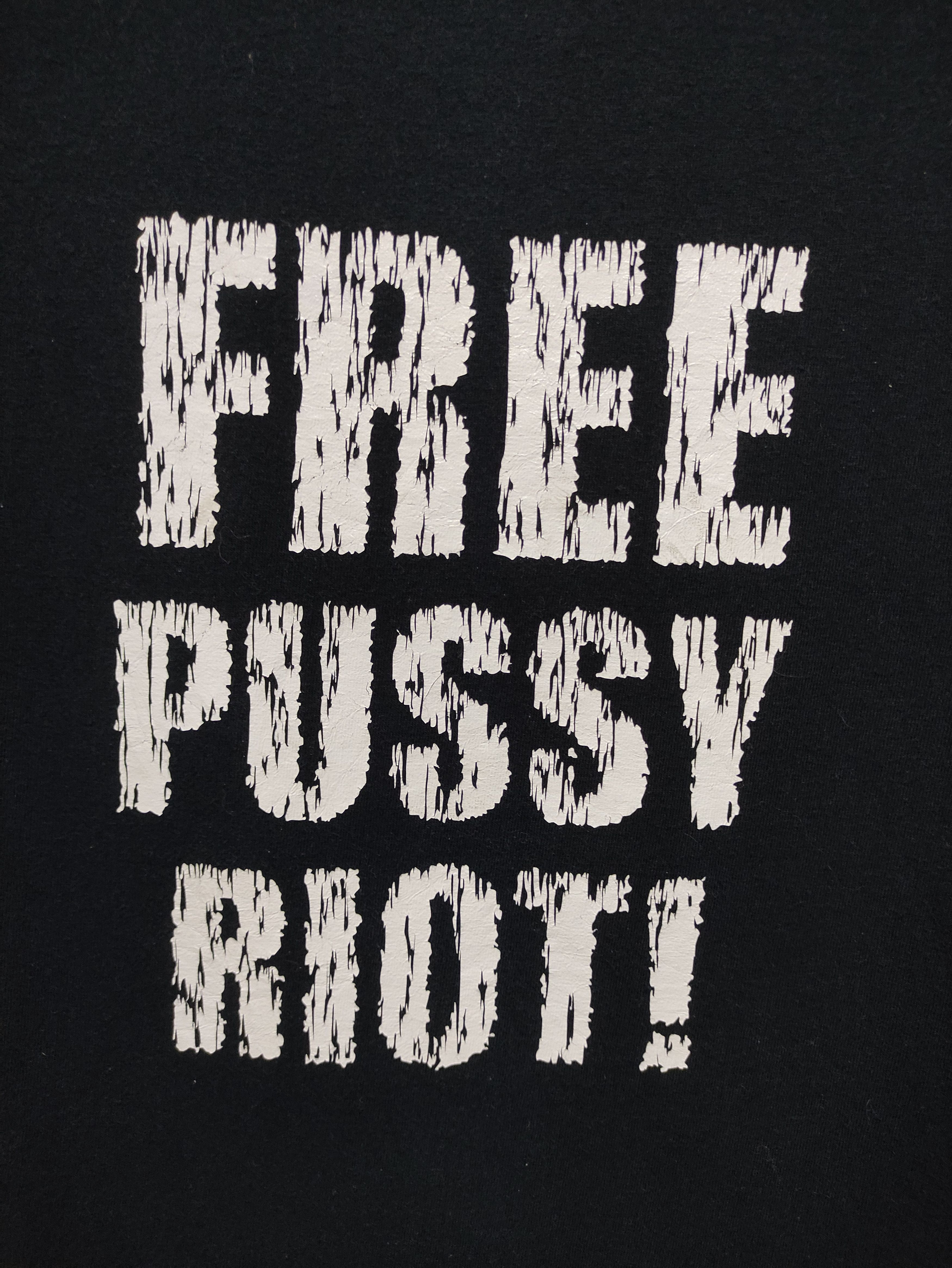 Band Tees 🔥rare FREE PUSSY RIOT russian feminist punk rock Size US L / EU 52-54 / 3 - 3 Thumbnail