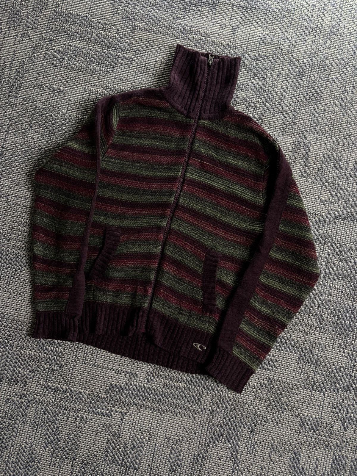 O'Neill O’neill Very Rare Wool Vintage Winter Ski Full Zip Sweater Size L / US 10 / IT 46 - 2 Thumbnail