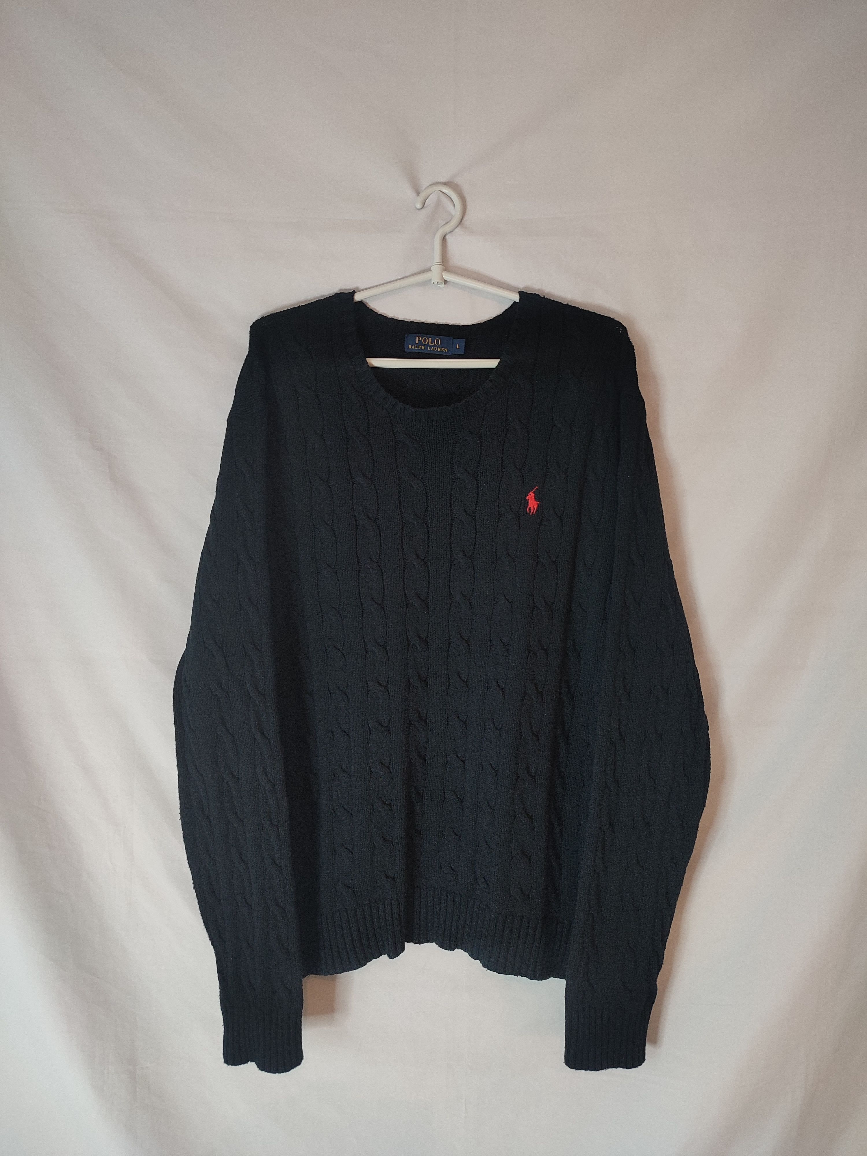 Ralph Lauren Ralph Lauren Sweater Black Size L Size US L / EU 52-54 / 3 - 1 Thumbnail