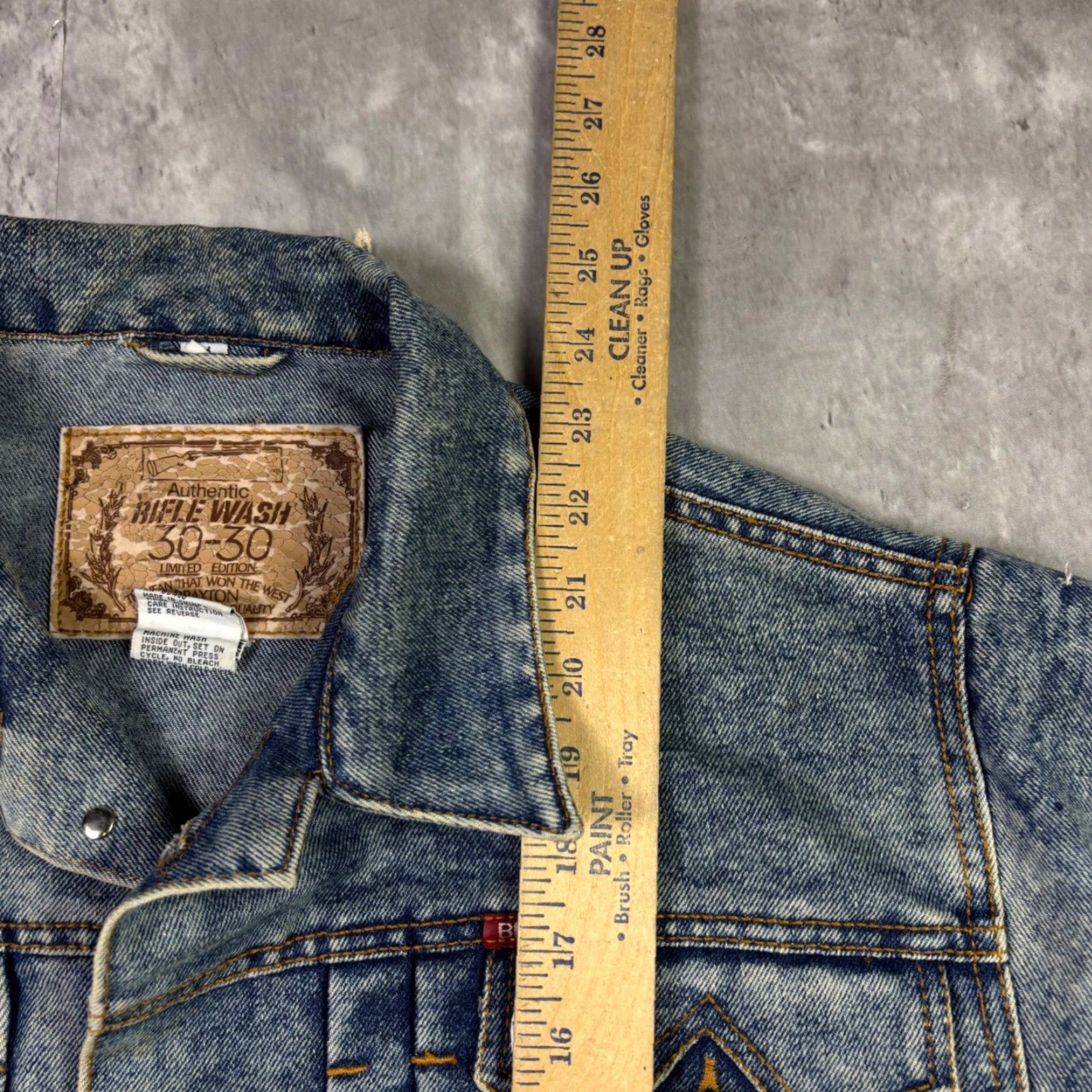 Denime VINTAGE Braxton Jacket 3-in-1 Denim L Blue 90s Mens Jacket Coats Casual Short Embroidered Pockets Logo Button Down Collared Vintage Size US L / EU 52-54 / 3 - 3 Thumbnail