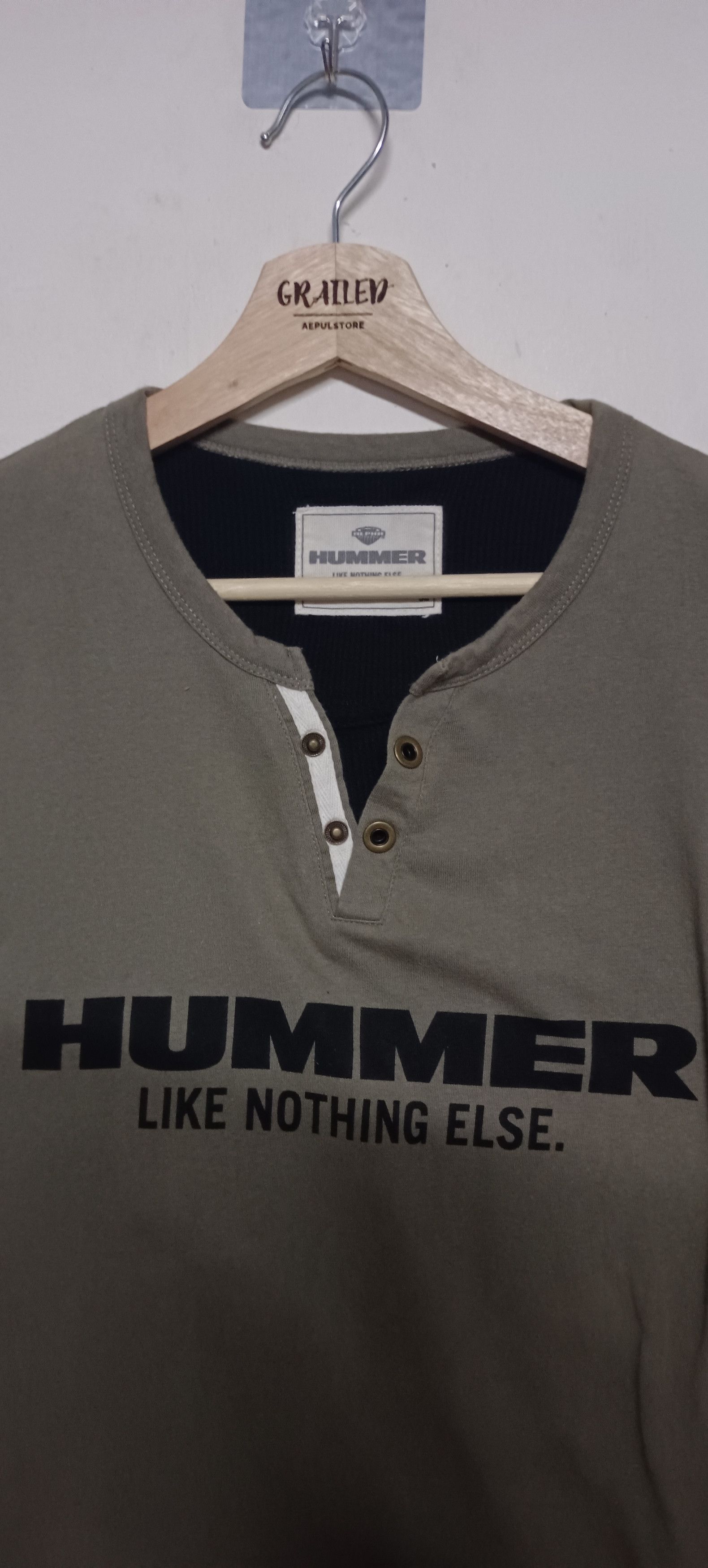 Hummel × Vintage Vintage Hummer Short Sleeve Size US XL / EU 56 / 4 - 4 Thumbnail