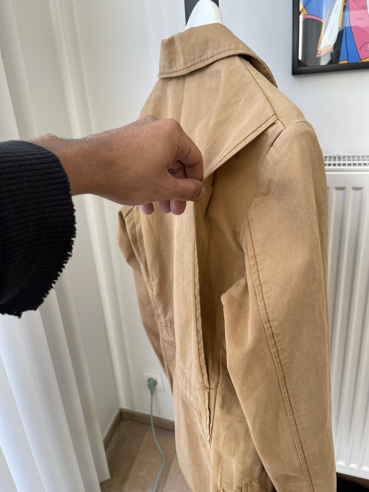 Maison MIHARA YASUHIRO Miharayasuhiro 00s Sample Military Jacket With Glued Pocket Size US S / EU 44-46 / 1 - 19 Thumbnail