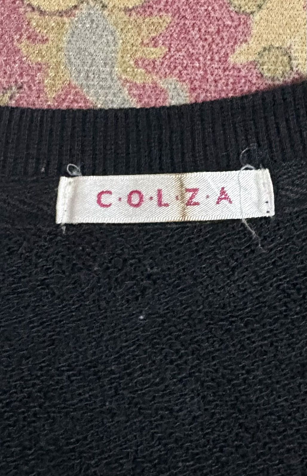 Japanese Brand Vintage Japanese Brand C.O.L.Z.A Over Print Sweatshirt Size US S / EU 44-46 / 1 - 8 Thumbnail