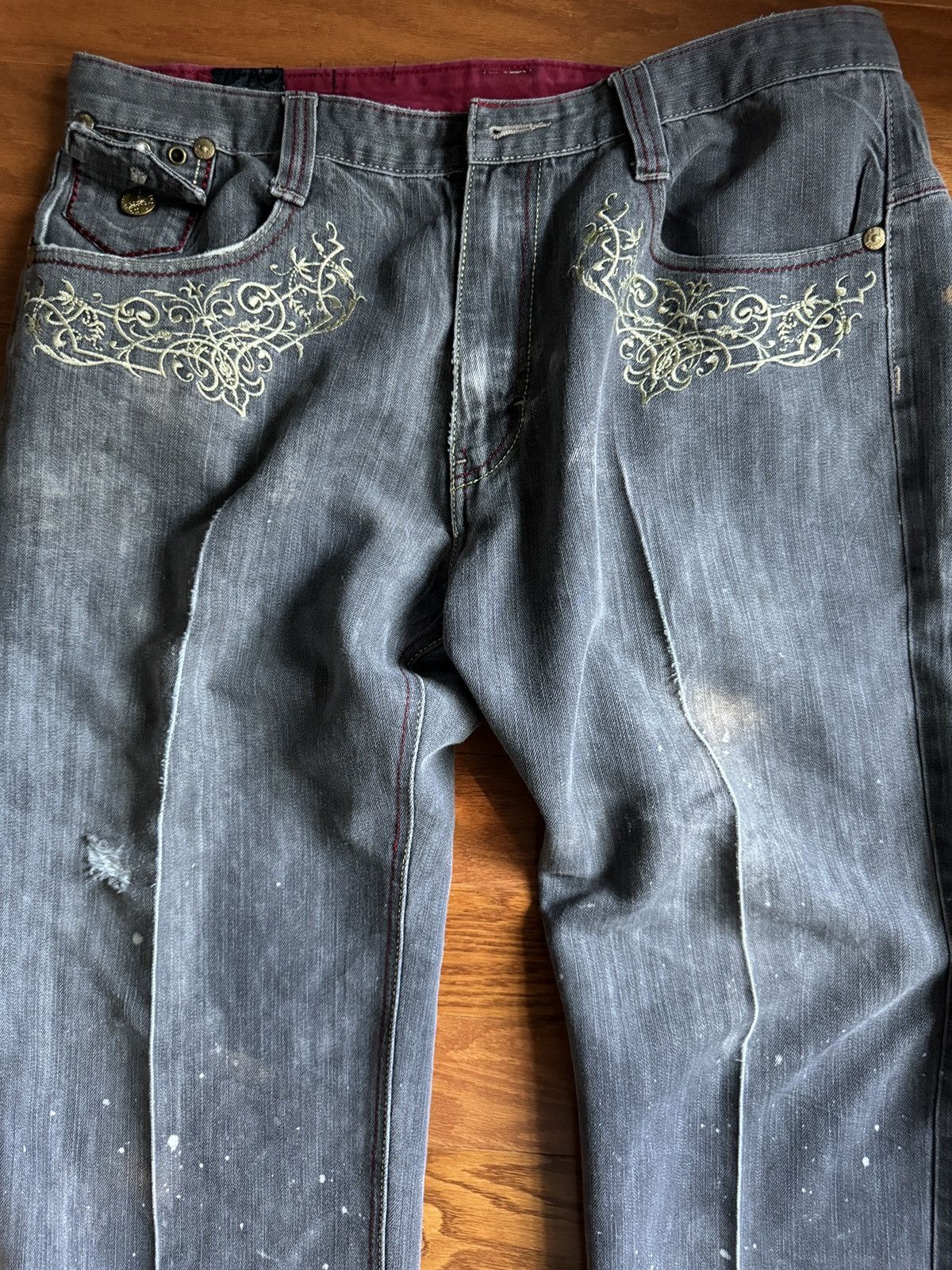 Vintage Rare Imperious Delf Trading Jeans Size US 38 / EU 54 - 2 Thumbnail