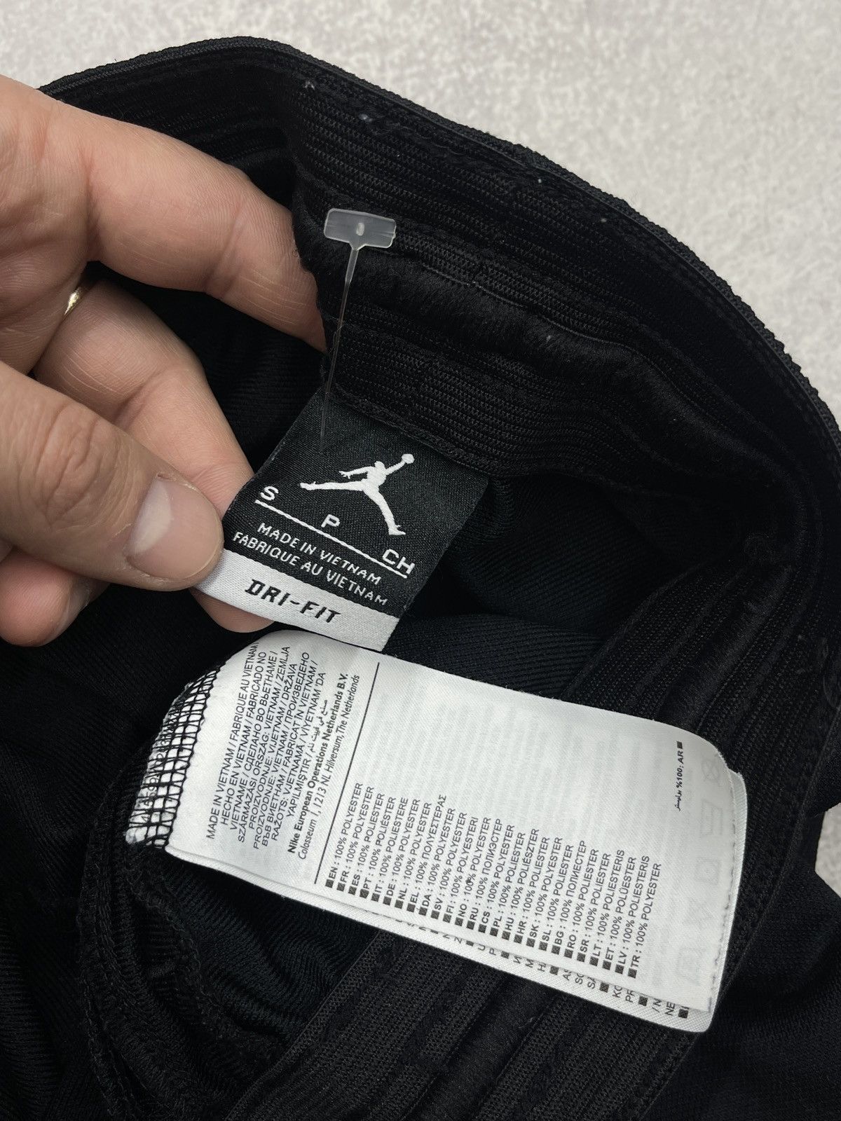 Jordan Brand Mens Nike Jordan Dri Fit Sweatpants Black Big Logo Football Size US 30 / EU 46 - 11 Thumbnail