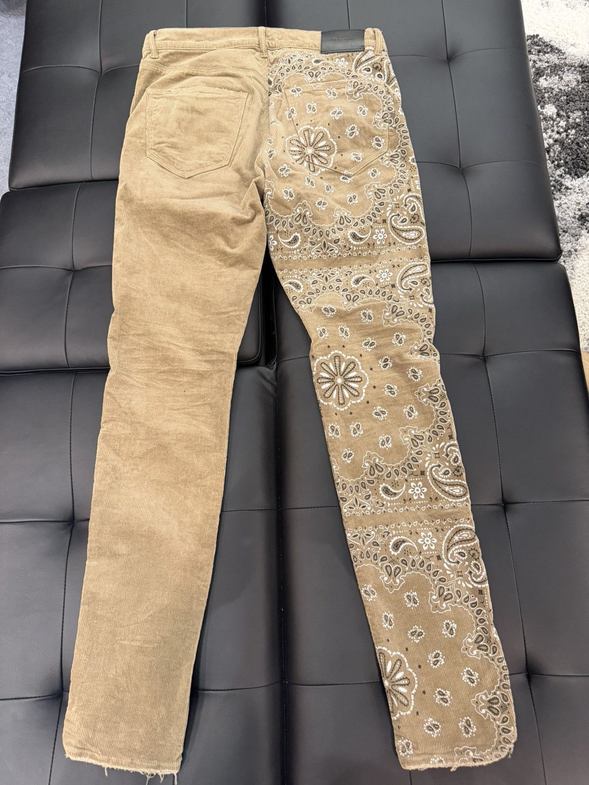 Purple Brand Size 32 - Purple Brand Bandana Print Corduroy Jeans Size US 32 / EU 48 - 6 Thumbnail