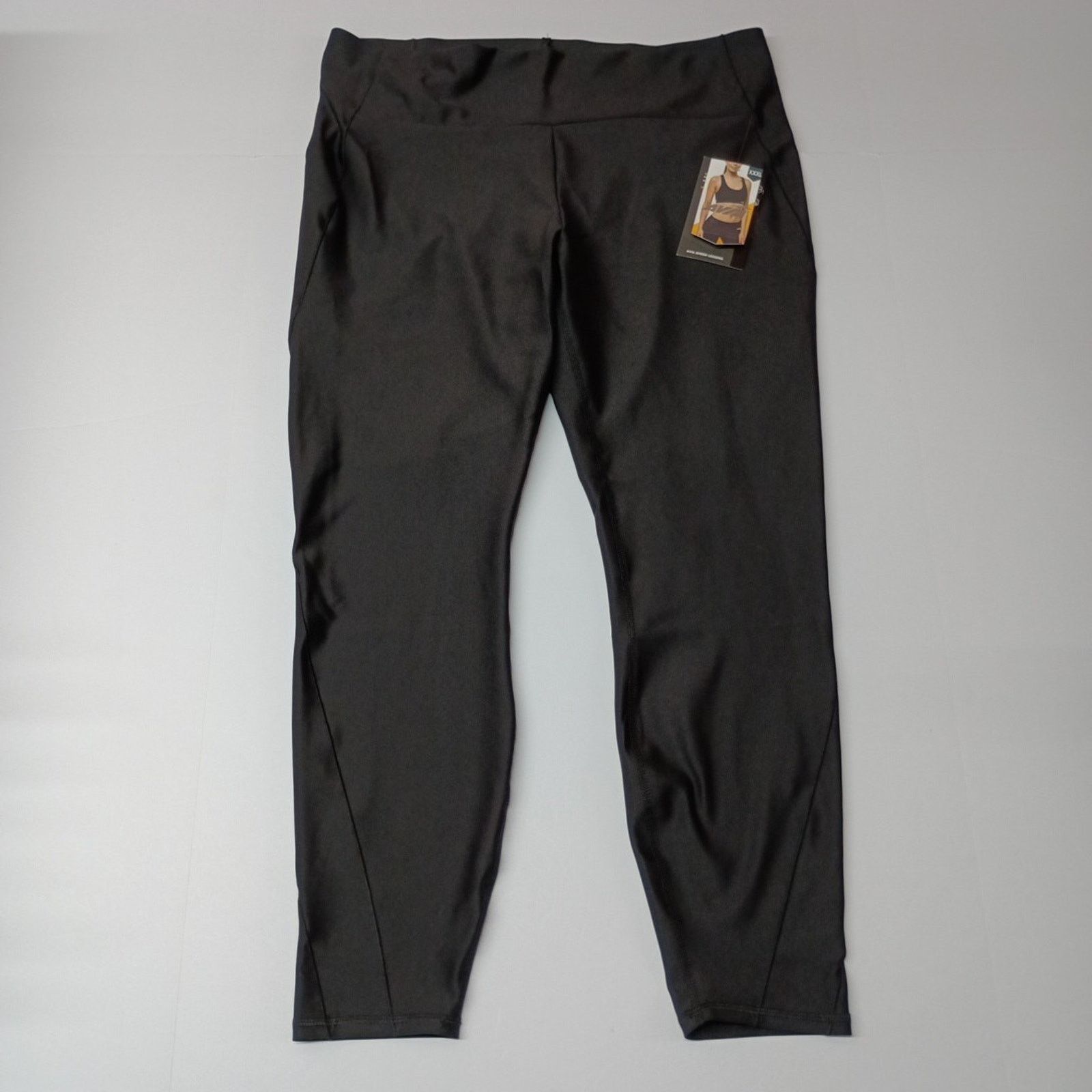 Avia Avia Sheen Leggings Women's 3XL (22) Black Activewear Size 36" / US 14 / IT 50 - 1 Thumbnail