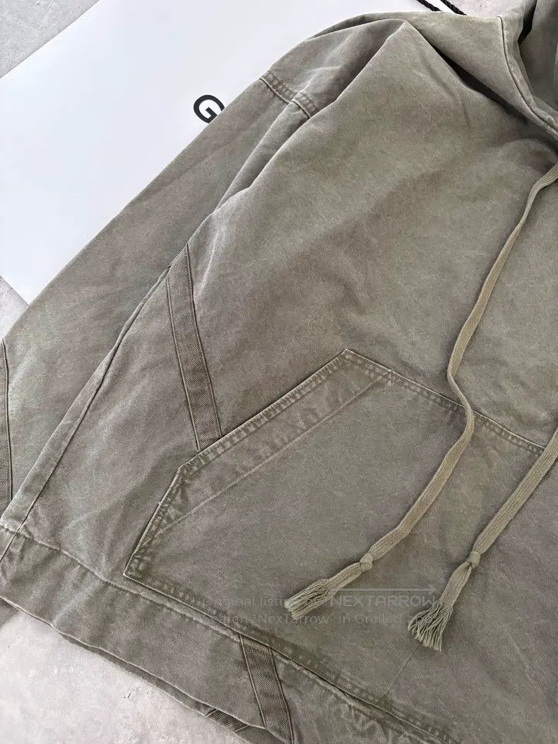Greg Lauren Greg Lauren Hooded Cotton Canvas Sweatshirt Size US L / EU 52-54 / 3 - 3 Thumbnail