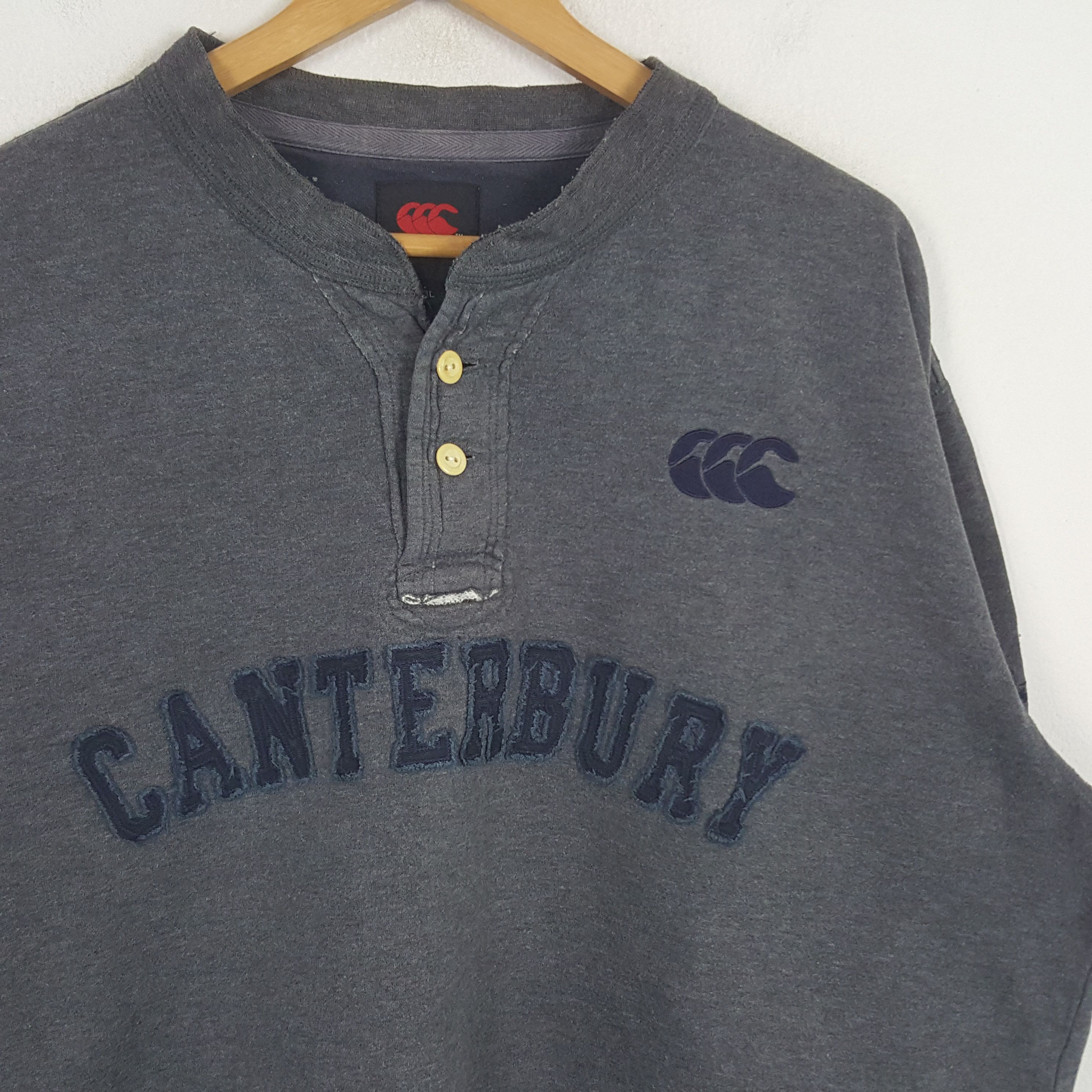 Canterbury of New Zealand × Vintage Vintage Canterbury Of New Zealand Rugby Sweatshirt C279N1 Size US XXL / EU 58 / 5 - 2 Thumbnail