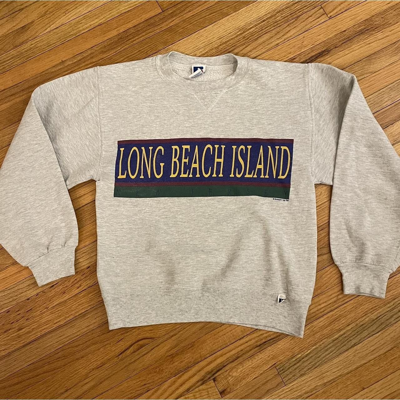 Russell Athletic Vintage 1994 Long Beach Island New Jersey Russell Sweatshirt Size US S / EU 44-46 / 1 - 1 Thumbnail