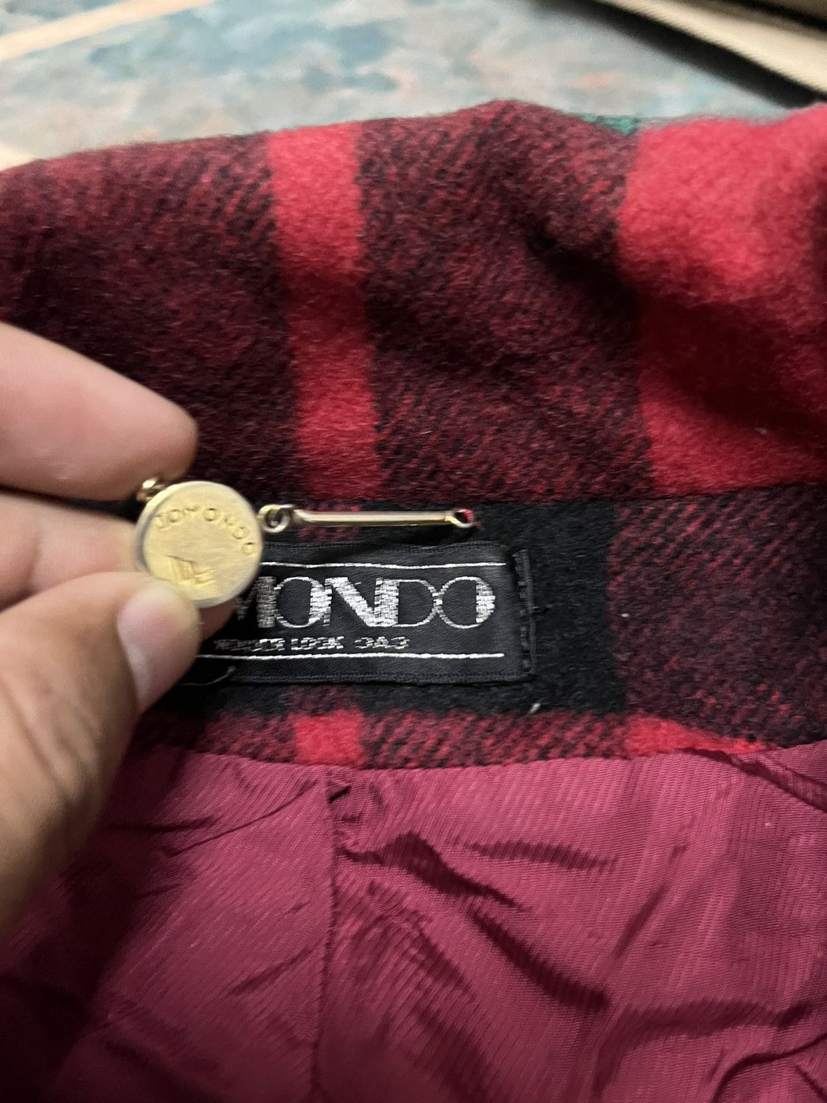 Seditionaries 💥Vintage JC MONDO Japanese Brand Tartan Wool Jackets Size US M / EU 48-50 / 2 - 5 Thumbnail