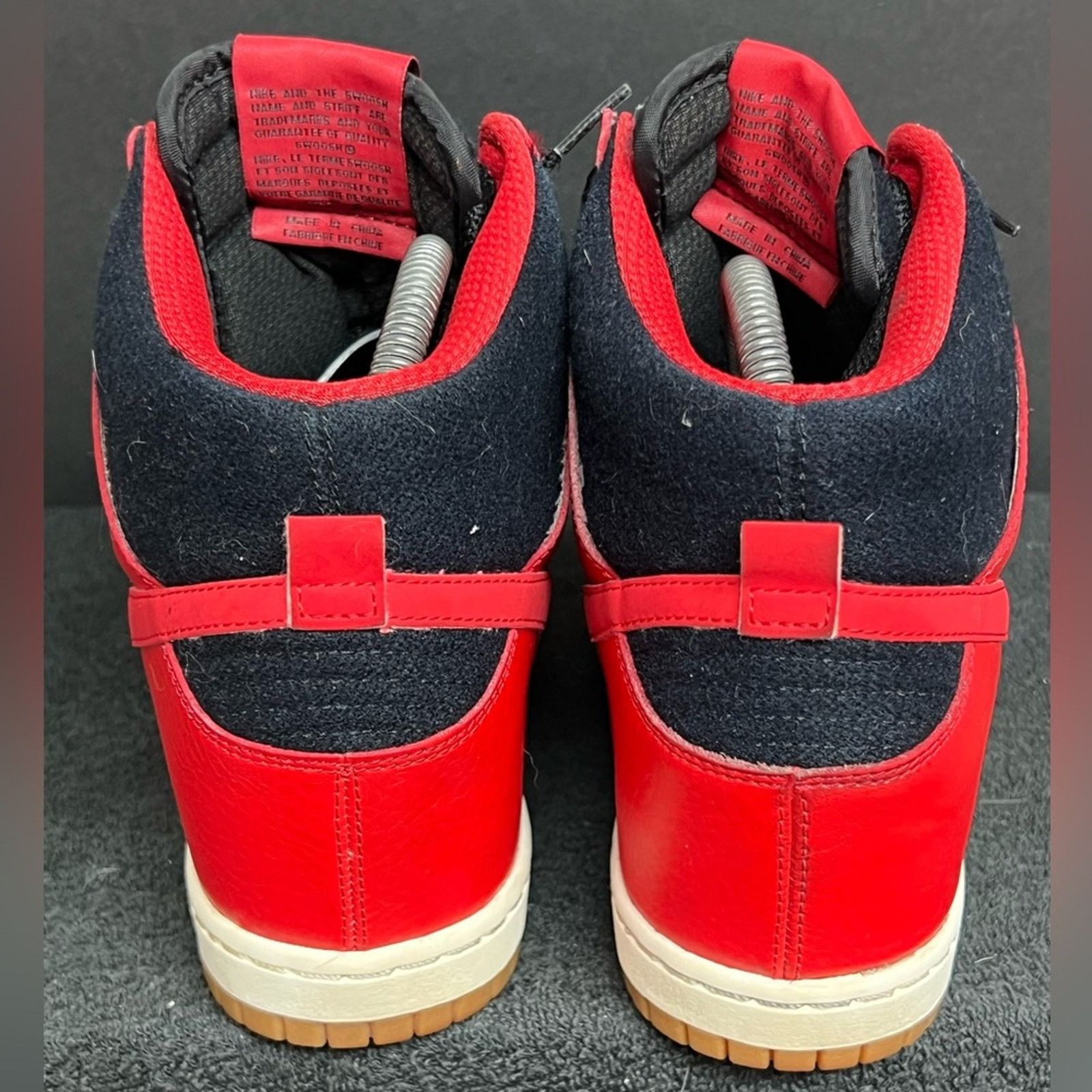 Nike Nike Dunk Sky Hi Hidden Wedge Heel Sz 9.5 Bred Sneaker RARE Size US 9.5 / IT 39.5 - 6 Thumbnail