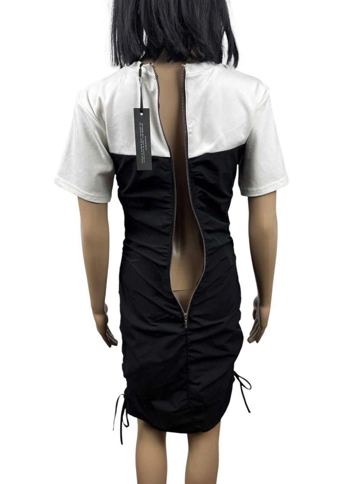 Maniere De Vior Maniere De Voir Ruched T-Shirt Dress Cotton size UK10 Size M / US 6-8 / IT 42-44 - 10 Thumbnail