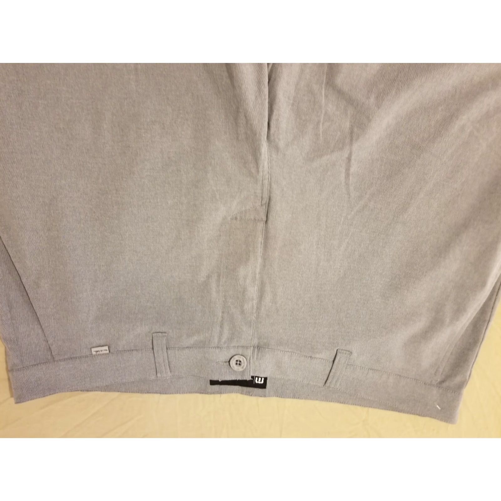 TravisMathew Travis Mathew Mens Golf Shorts Athletic Chino 40 Gray Khaki Gray Fast 10Inseam Size US 40 / EU 56 - 5 Thumbnail