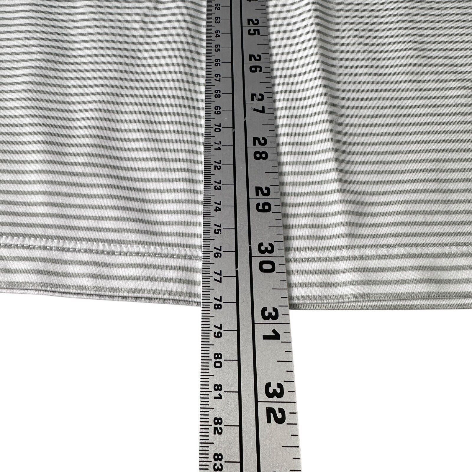 Nike Nike Temple Golf Polo Shirt Men XL White Gray Short Sleeve Size US XL / EU 56 / 4 - 9 Thumbnail