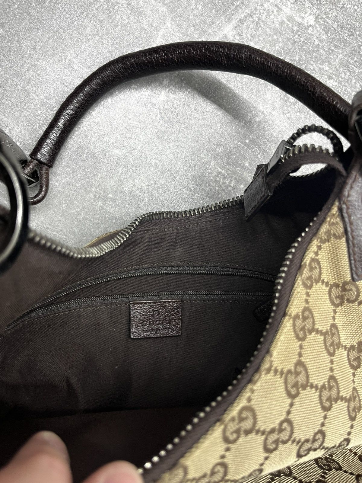Gucci Gucci Hobo Shoulder Bag In GG Canvas Size ONE SIZE - 14 Thumbnail