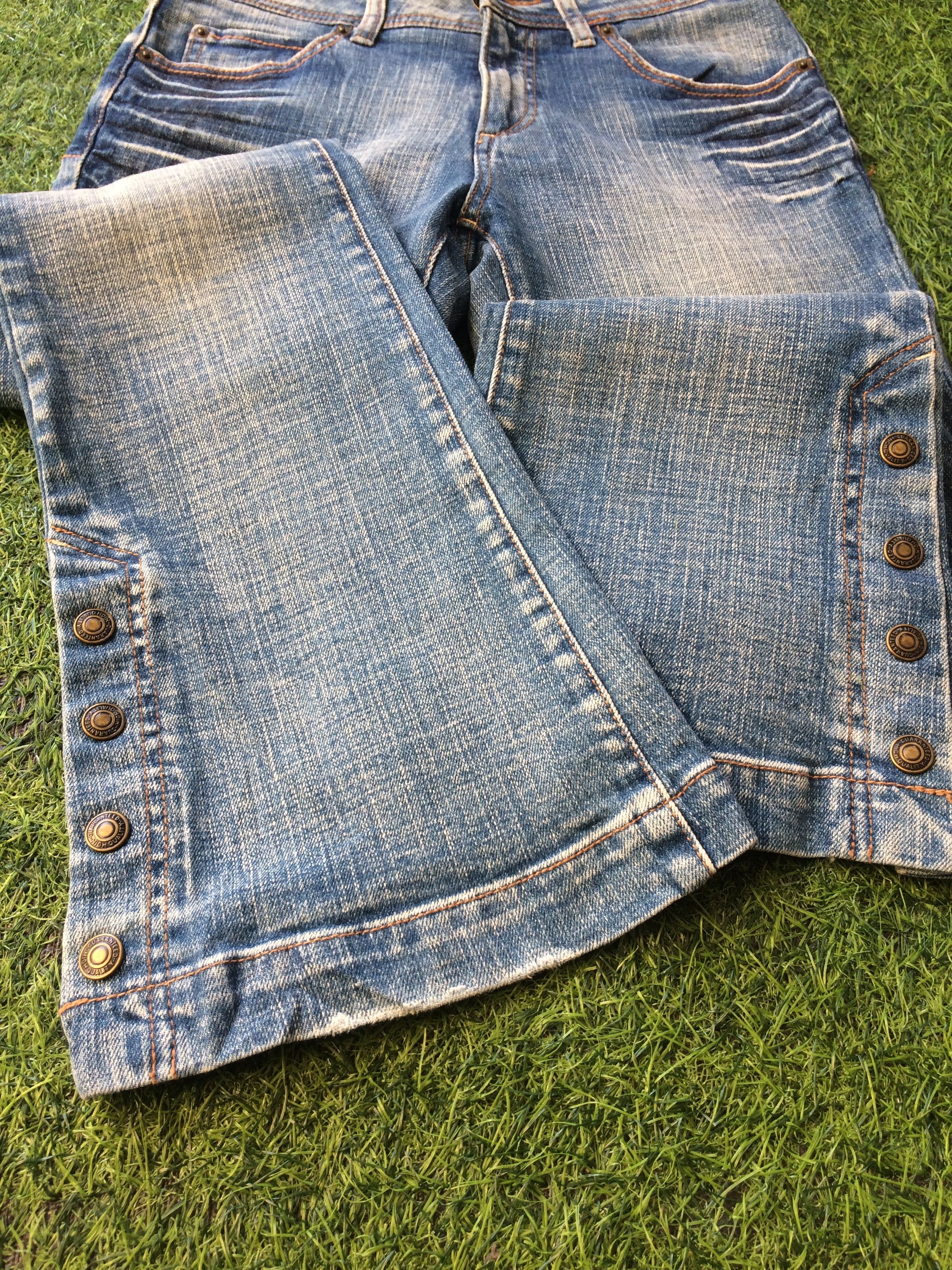 If Six Was Nine Japanese Bootcut Flared Jeans D-598 Size 25" / US 0 / IT 36 - 9 Thumbnail