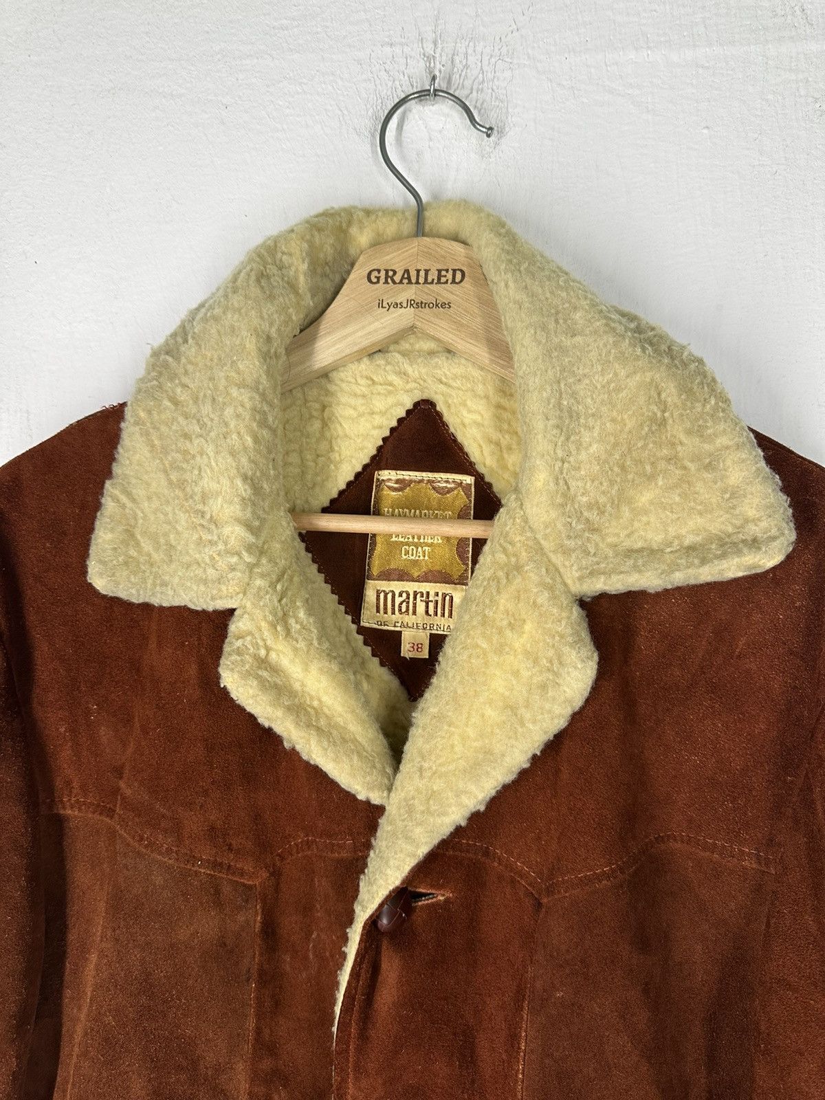 Leather Vintage 60's Martin Of California Leather Jacket Size US M / EU 48-50 / 2 - 6 Thumbnail