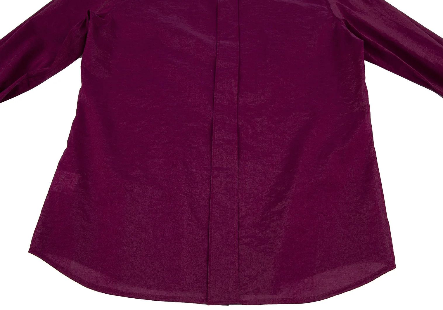 Jean Paul Gaultier Cotton Nylon Sheer Cuff Shirt in Purple Size 48 Size US M / EU 48-50 / 2 - 9 Thumbnail