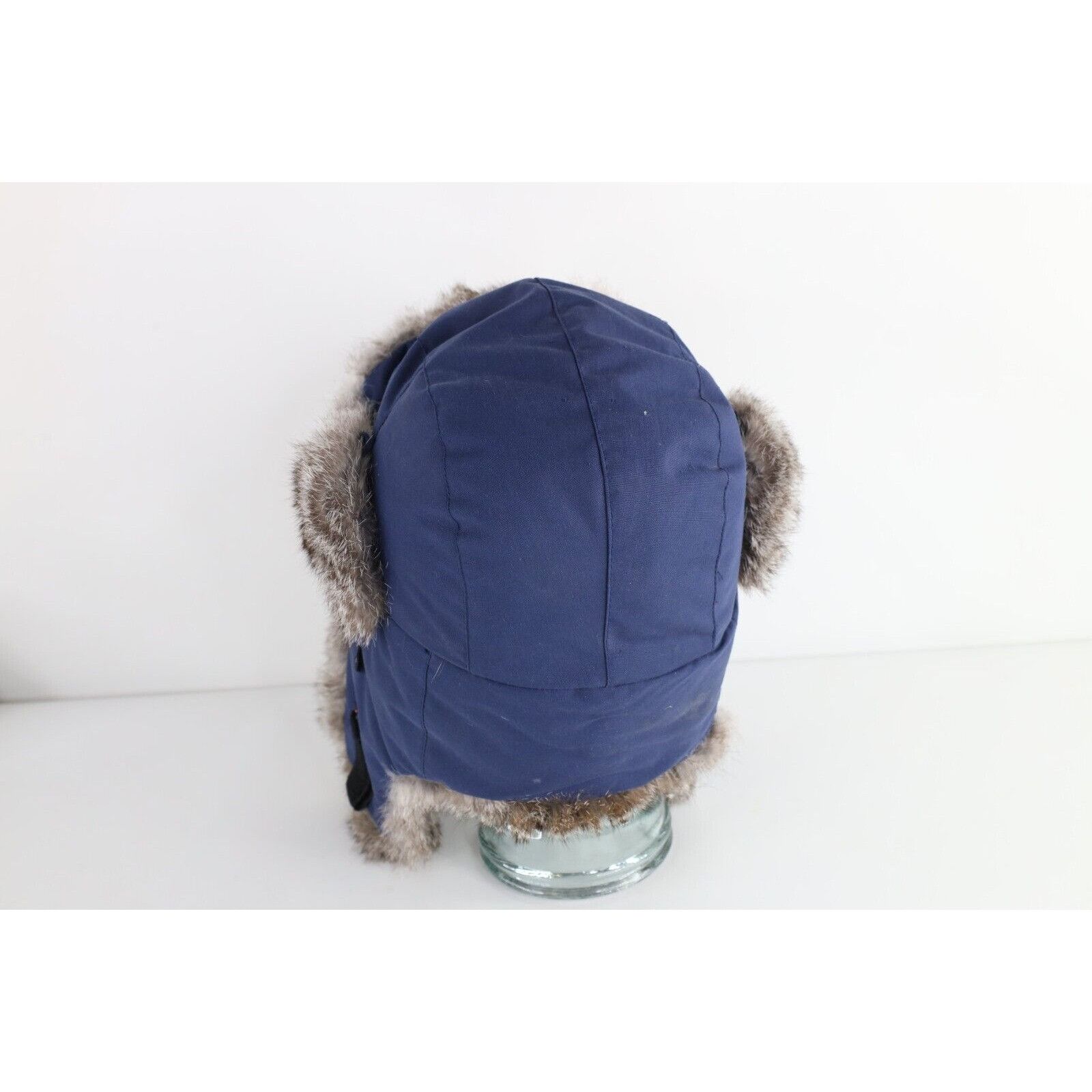 Vintage Vintage 90s Streetwear Genuine Fur Lined Flap Trapper Hat Size ONE SIZE - 3 Thumbnail
