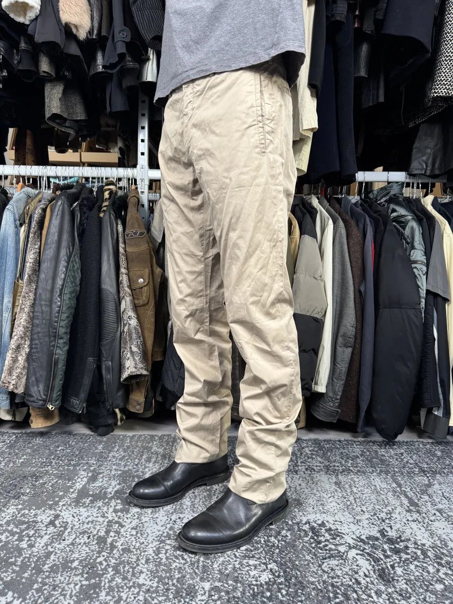 Prada SS2006 Prada Beige Straight Chino Pants Size US 31 - 4 Thumbnail