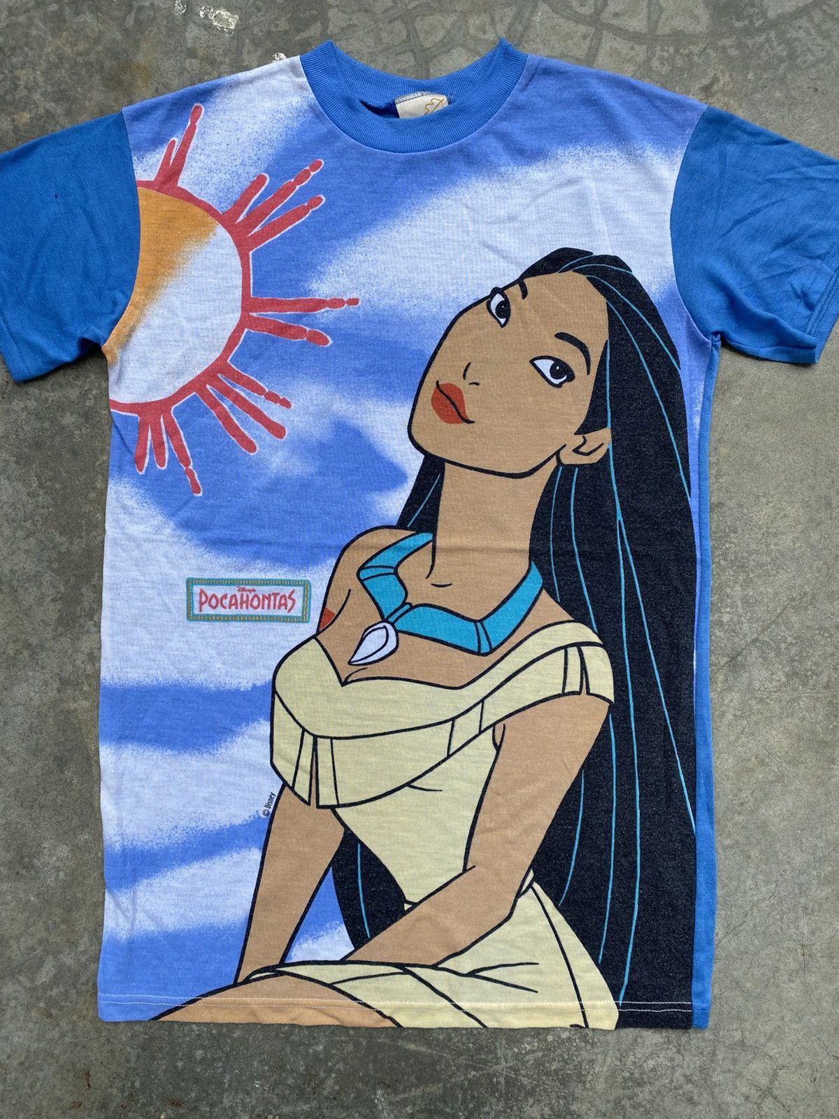 Disney vintage-style Disney Pocahontas T-shirt Size US XXS / EU 40 - 3 Thumbnail
