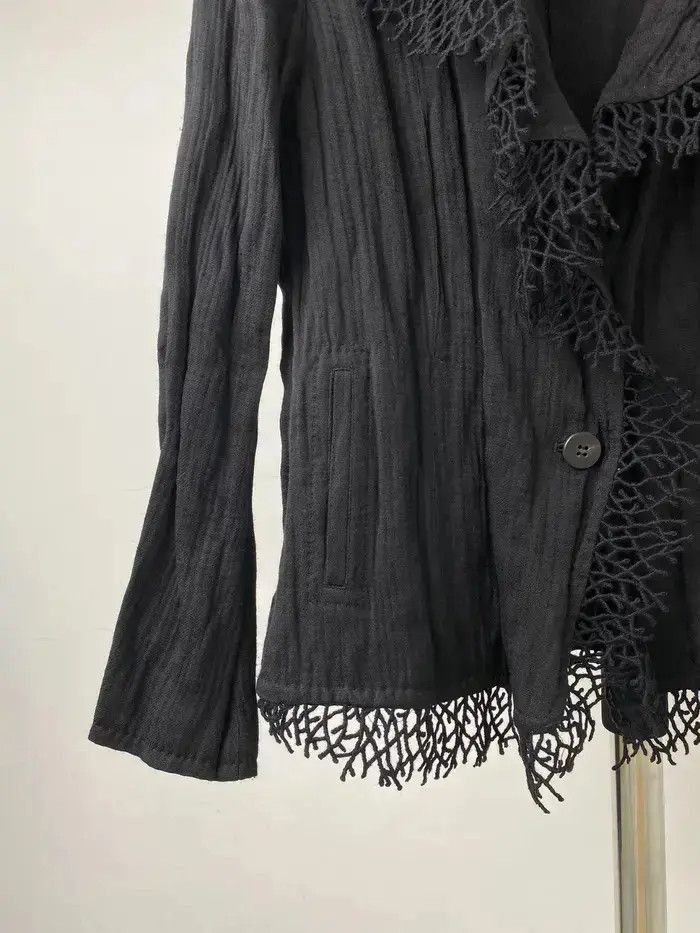 Issey Miyake Issey Miyake haat distressed design blazer Size M / US 6-8 / IT 42-44 - 2 Thumbnail