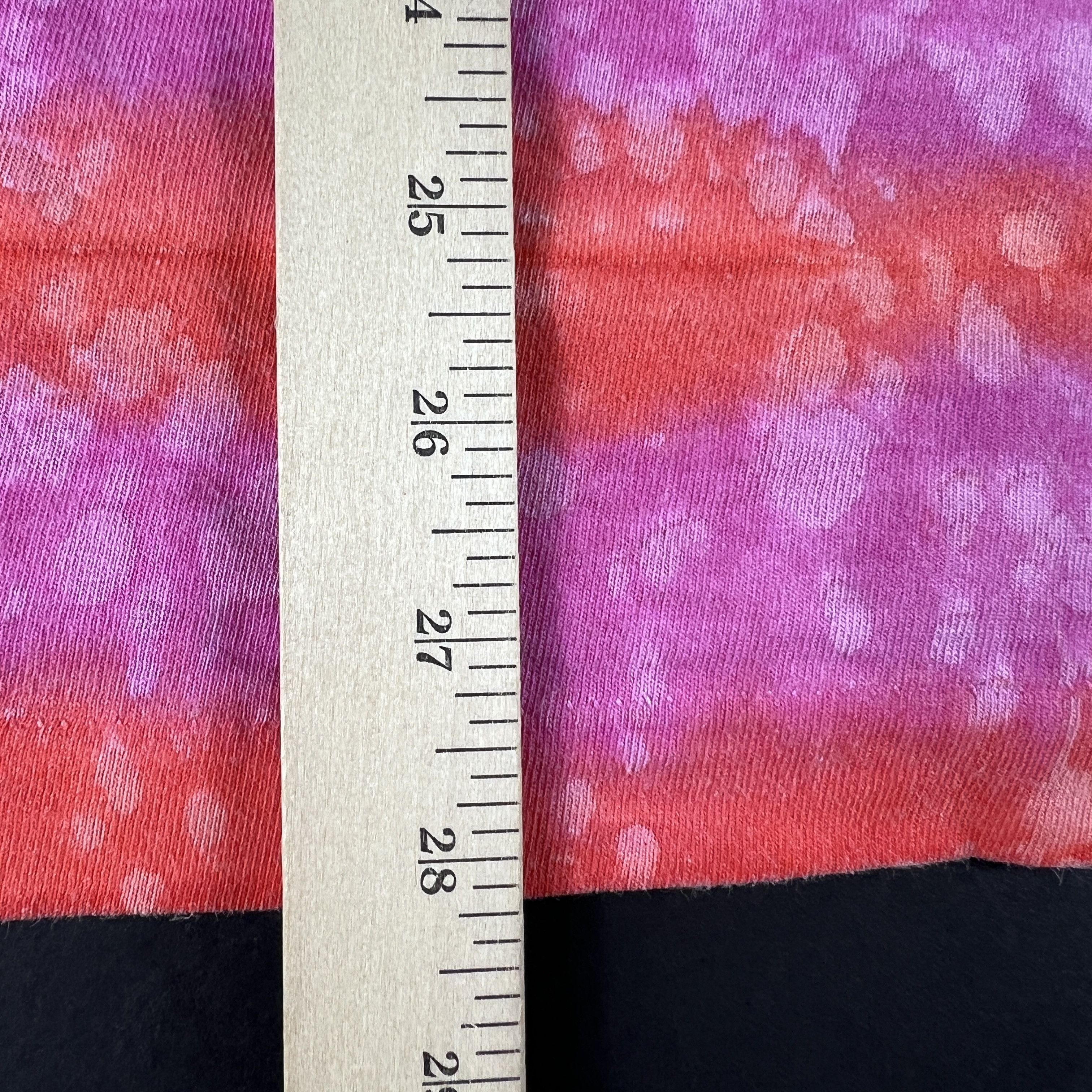Vintage VTG 90s Too Extreme Pink Orange Faded Striped Single Stitch Size US L / EU 52-54 / 3 - 10 Thumbnail