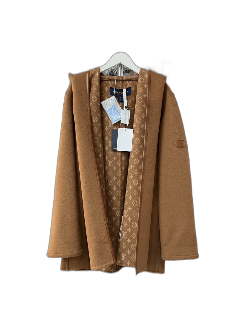 Louis Vuitton Louis Vuitton Brown Hooded Coat Size US S / EU 44-46 / 1 - 1 Thumbnail