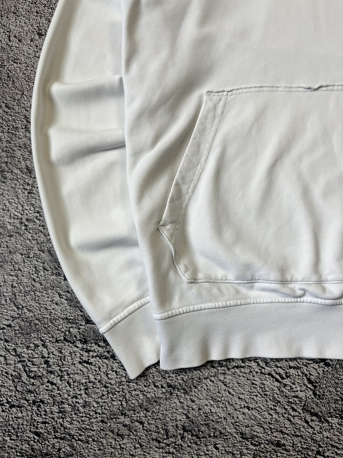 Stone Island Stone Island Hoodie Mens White Pullover Size XL Size US XL / EU 56 / 4 - 7 Thumbnail