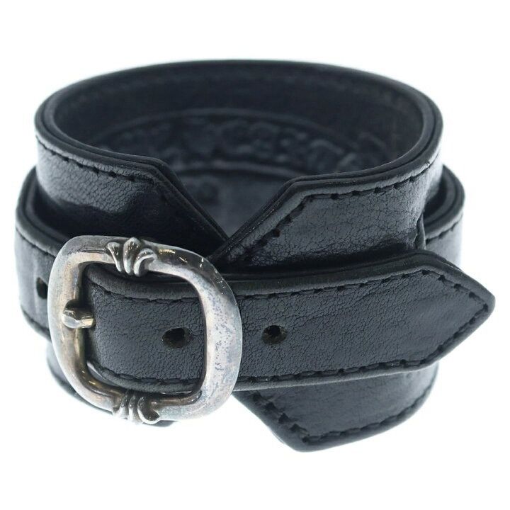 Chrome Hearts Chrome Hearts R&R SLIM TINY BUCKLE LEATHER BRACELET strap Size ONE SIZE - 1 Thumbnail