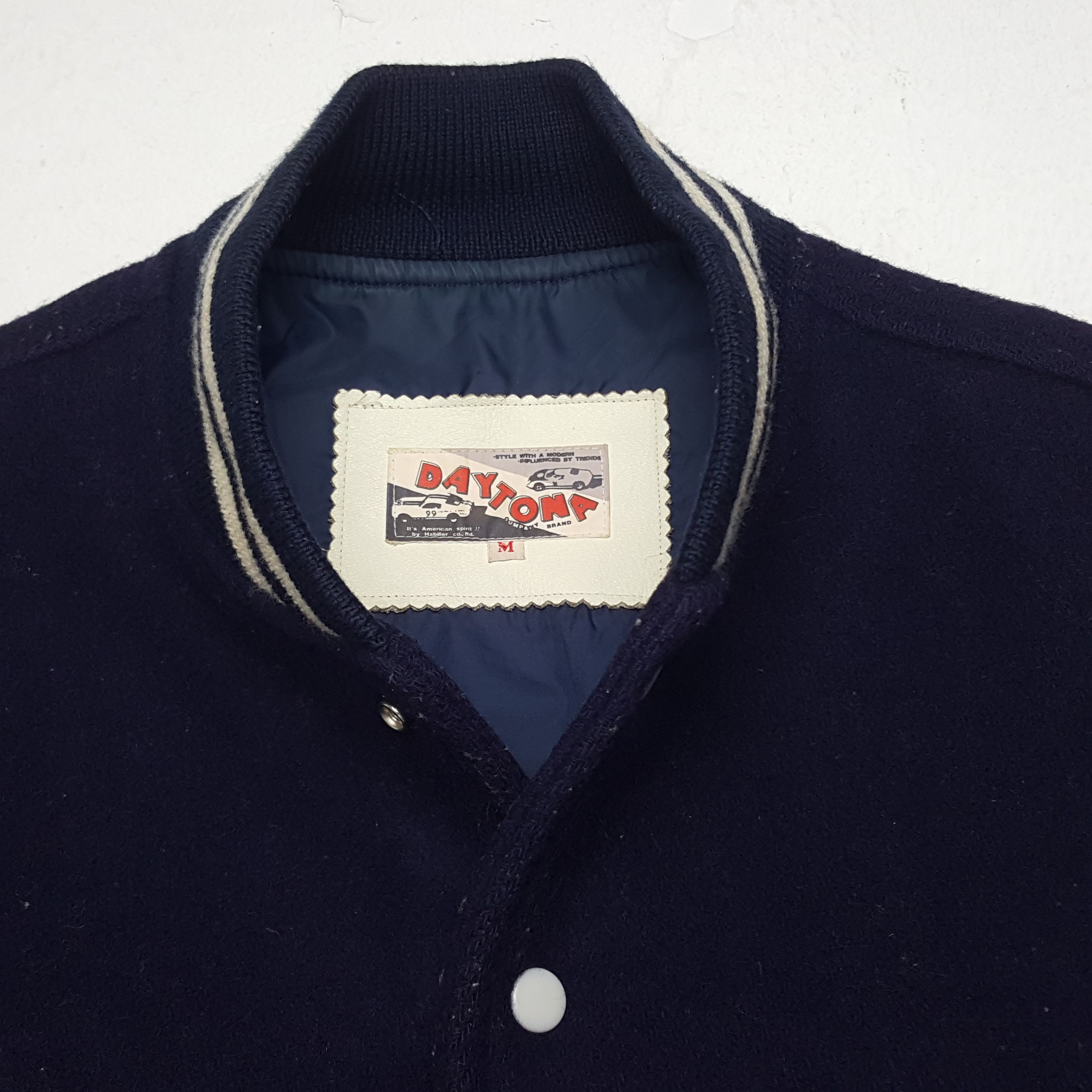 Daytona × Vintage Vintage Daytona Family Chiharu.K Japanese Varsity Jacket Size US L / EU 52-54 / 3 - 5 Thumbnail