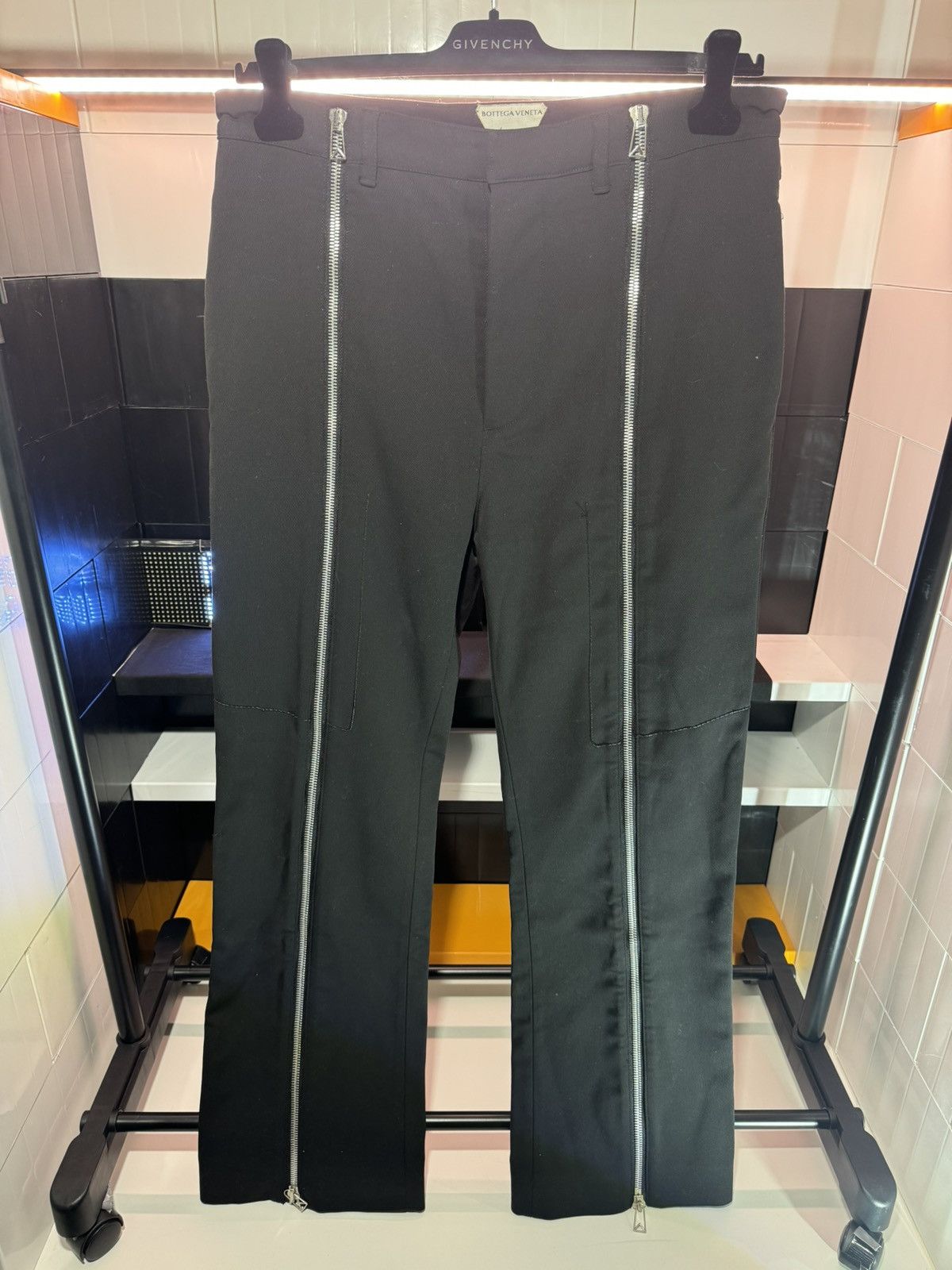 Bottega Veneta Bottega Veneta Double Zip Cavalry Trousers Size 48 Size US 34 / EU 50 - 2 Thumbnail