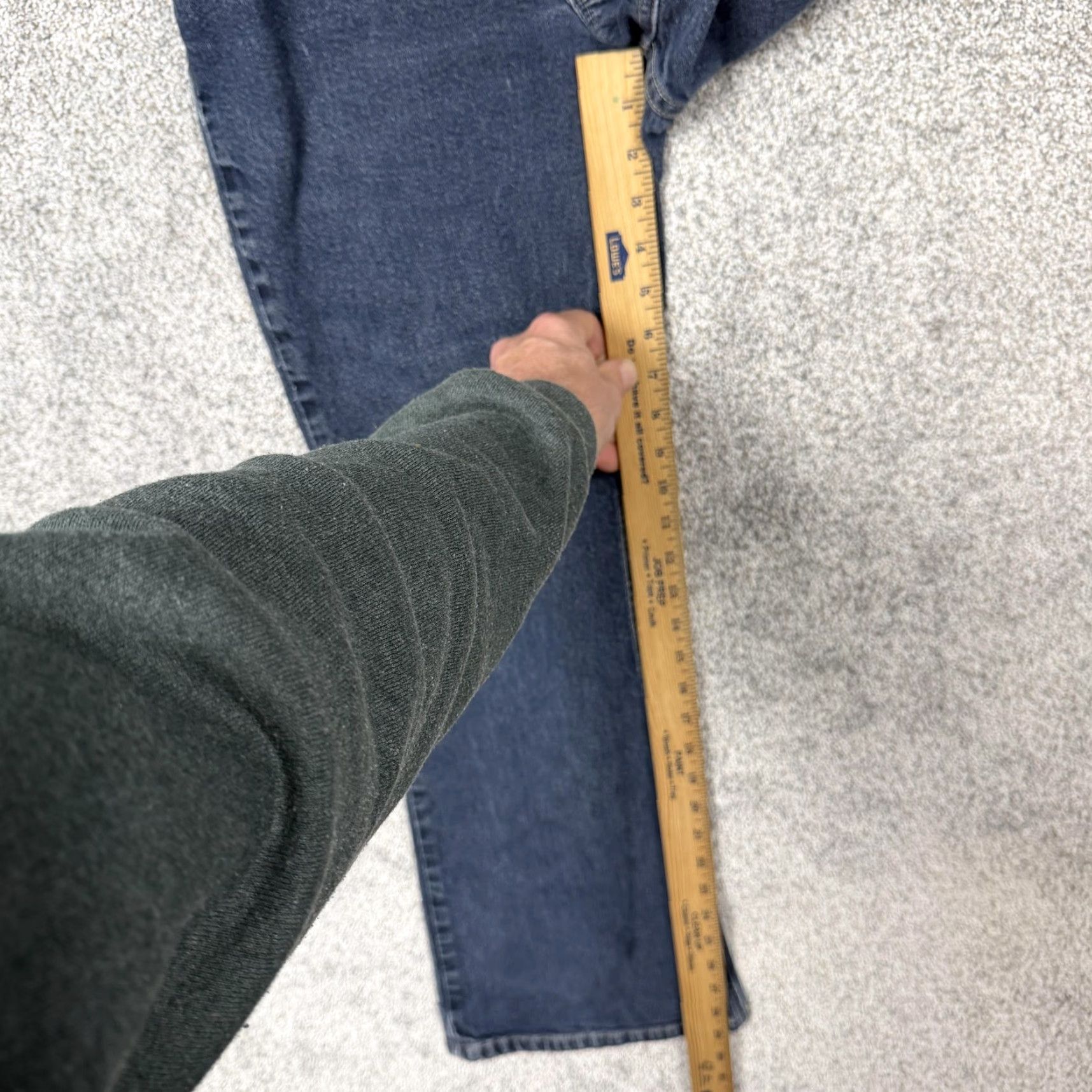 Old Navy VINTAGE Old Navy Jeans Womens 12 30x29 Blue Denim Bootcut High-Rise Stretch Dark Wash Size 34" / US 12 / IT 48 - 4 Thumbnail