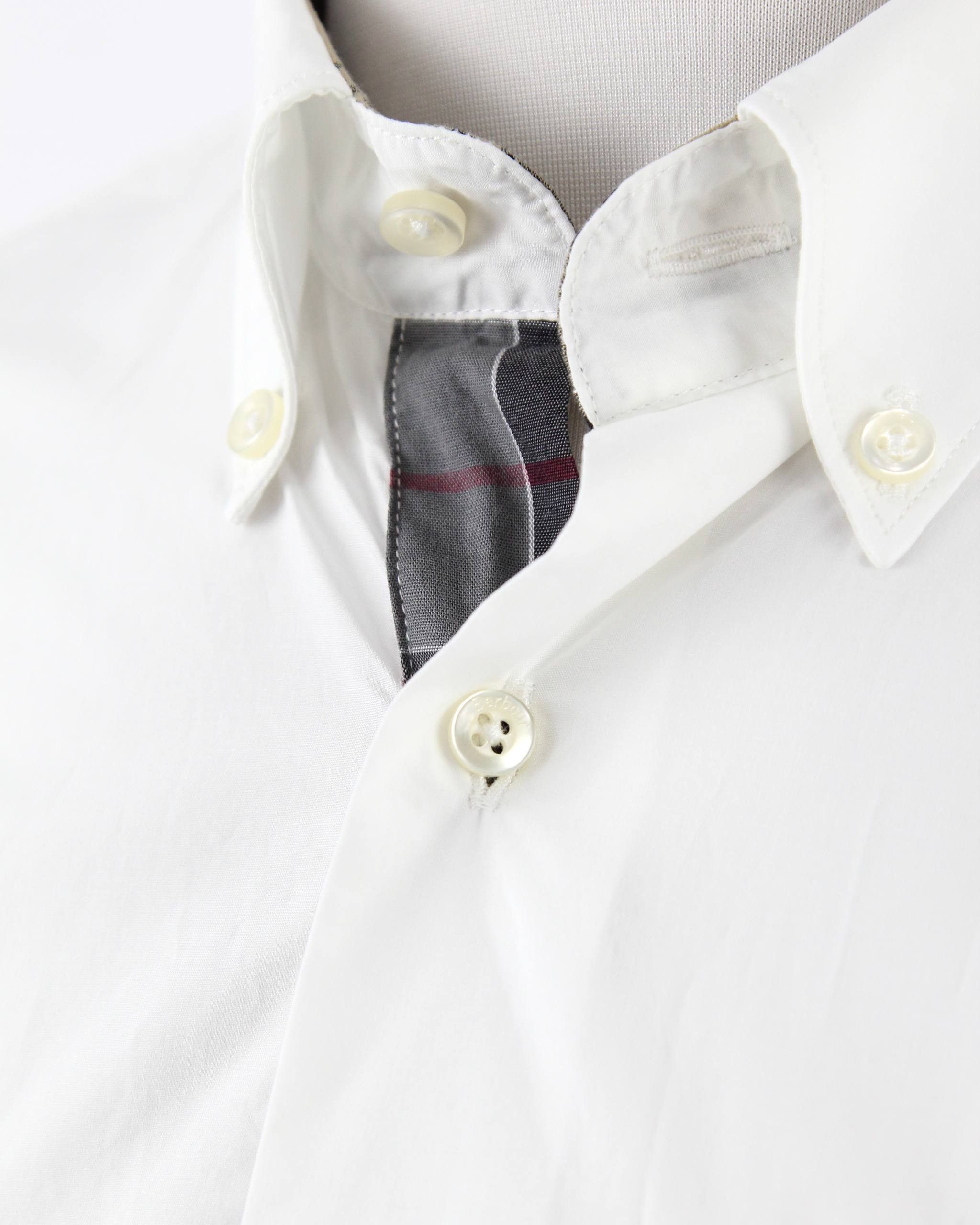 Barbour BARBOUR White shirt with logo Size US M / EU 48-50 / 2 - 5 Thumbnail