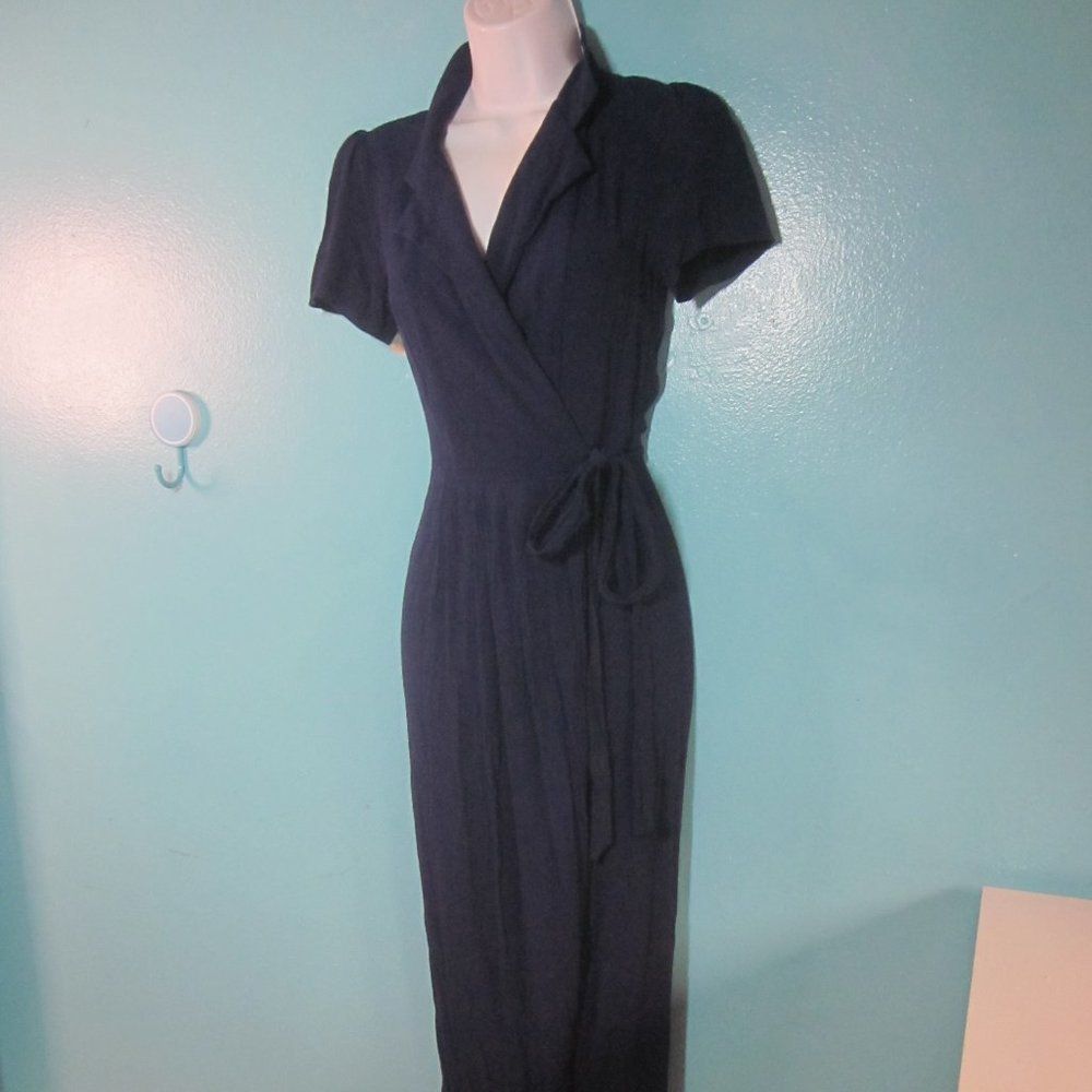 Anthropologie Yumi Kim Meet & Greet Dress Navy Blue XXS Size XXS / US 00 / IT 34 - 13 Thumbnail