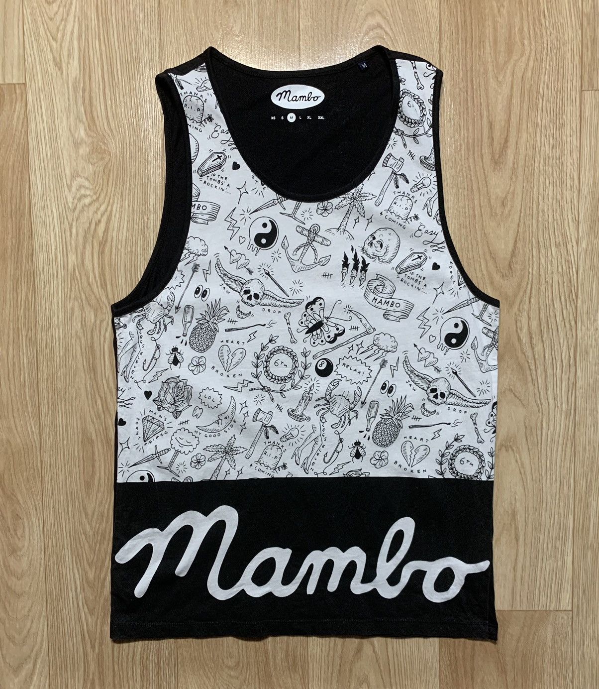 Mambo Mambo Multilogo Tank Top Tee Size US M / EU 48-50 / 2 - 1 Thumbnail
