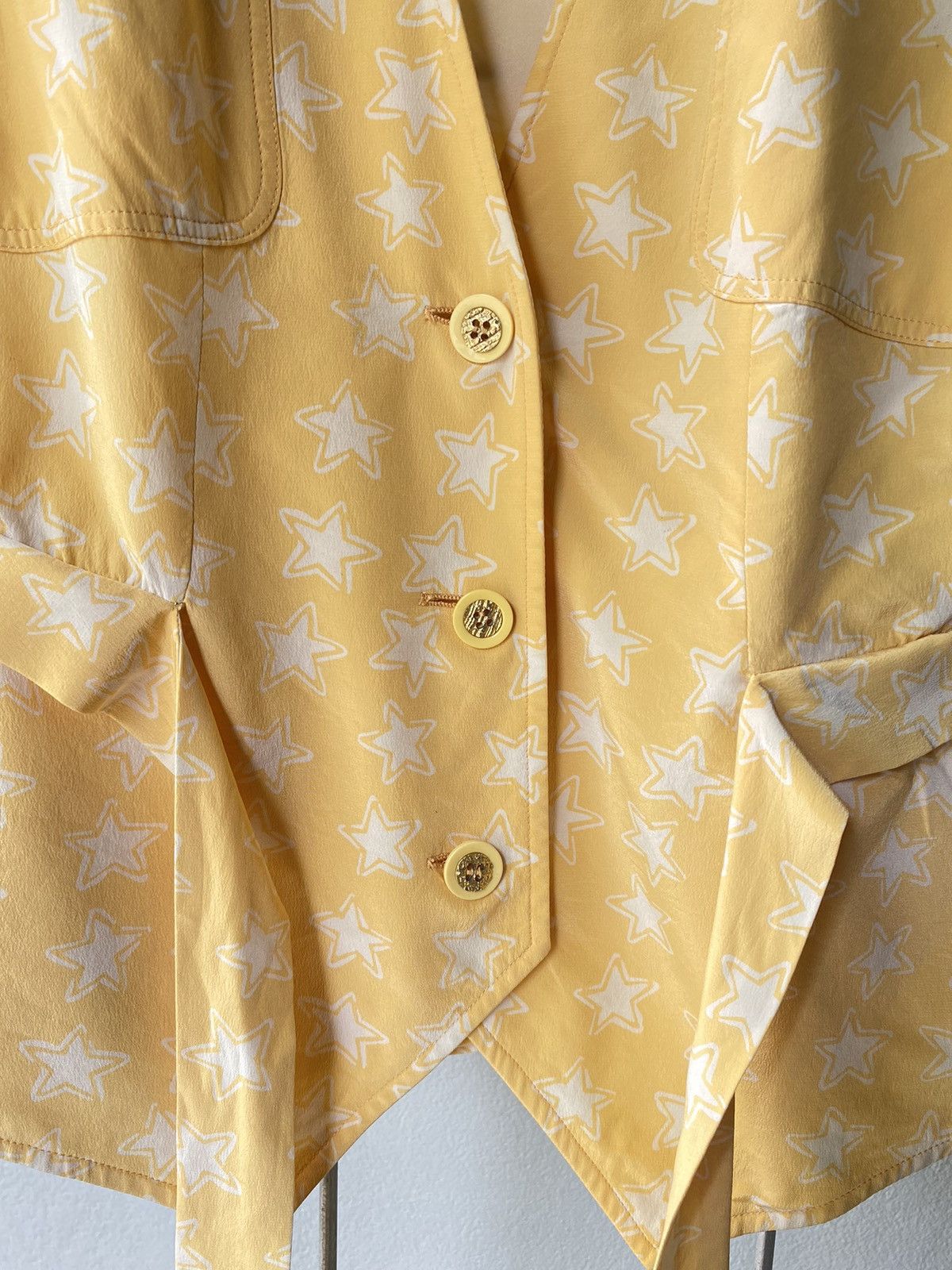 Valentino Valentino vintage yellow stars jacket Size ONE SIZE - 6 Thumbnail