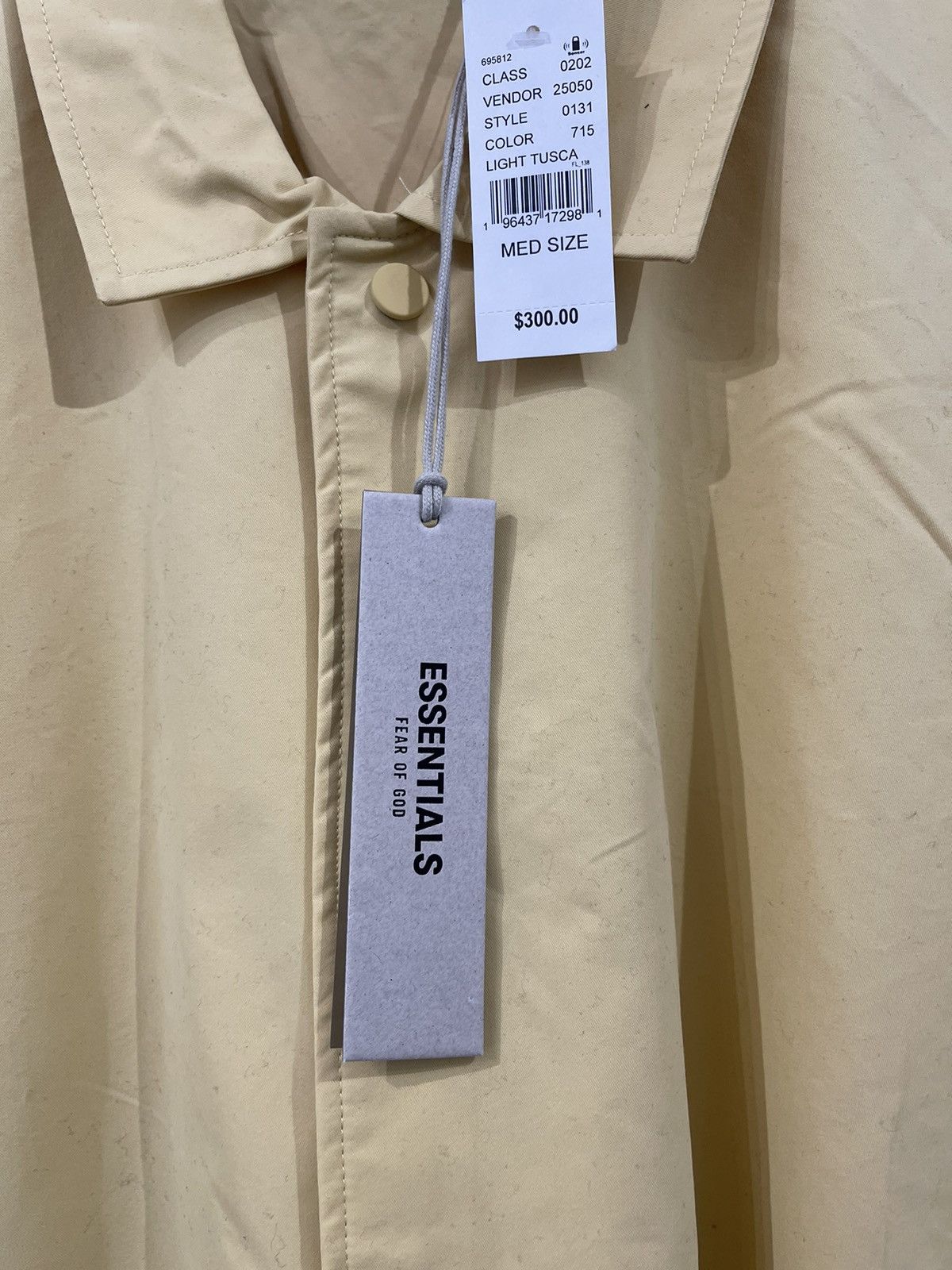 Essentials × Fear of God FOG ESSENTIALS TRENCH COAT Size US M / EU 48-50 / 2 - 7 Thumbnail