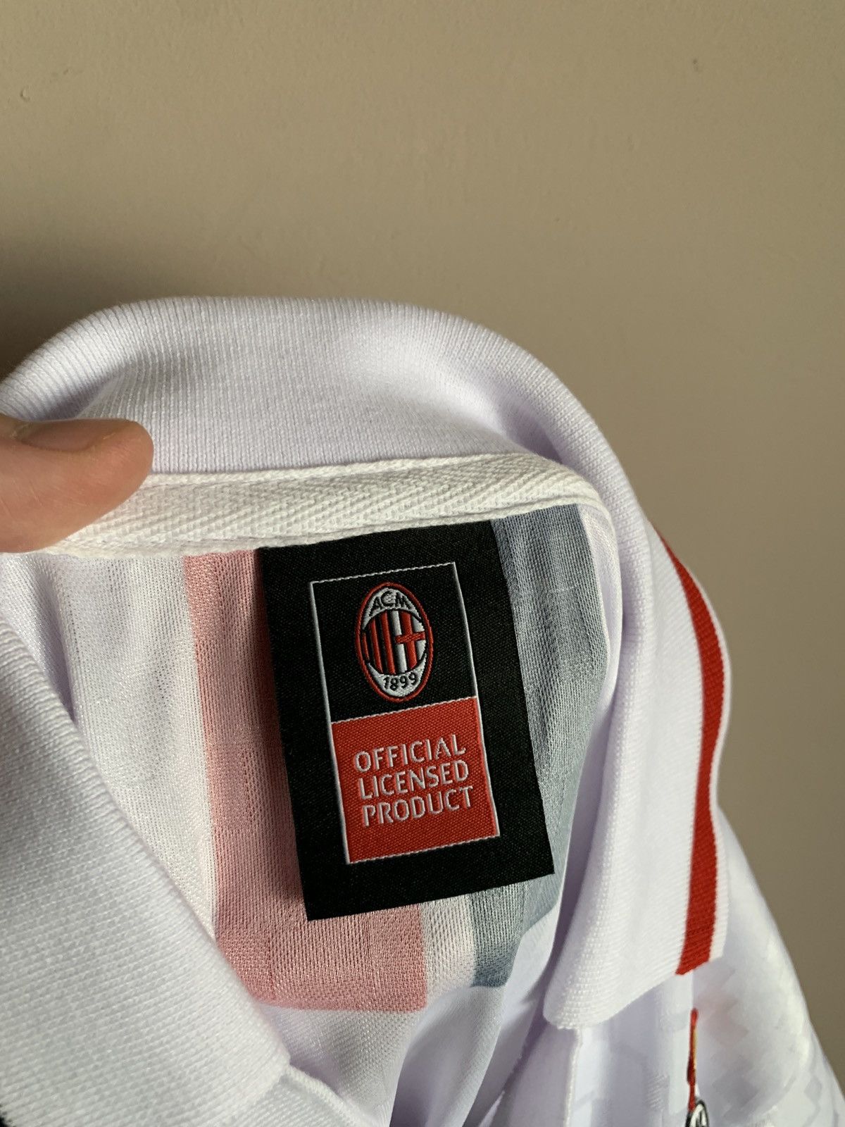 Vintage AC Milan 1995 Away Football Shirt Retro Score Draw Soccer S Size US S / EU 44-46 / 1 - 6 Thumbnail
