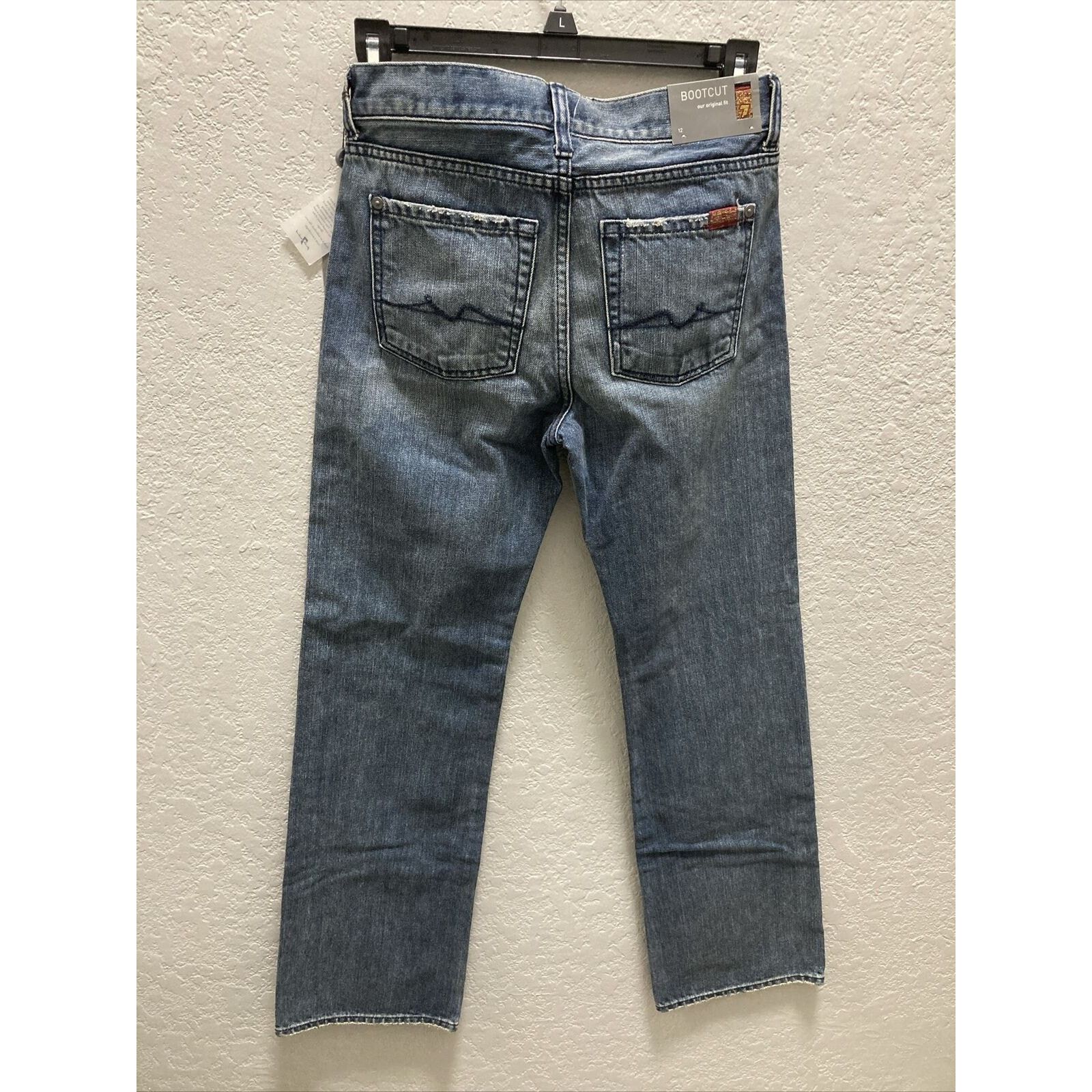 7 For All Mankind 7 For All Mankind Boys Denim Jeans Size 12 Boys Bootcut Size US 26 / EU 42 - 5 Thumbnail