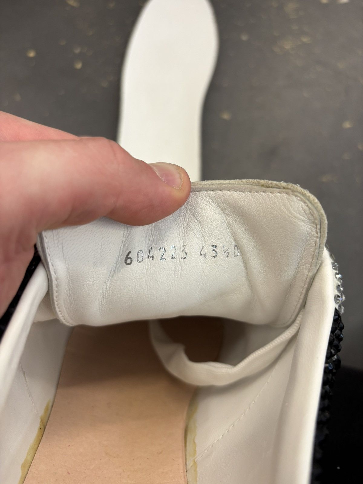 Alexander McQueen Alexander Mcqueen Full Rhinestone VNDS snkrs Size US 12 / EU 45 - 10 Thumbnail