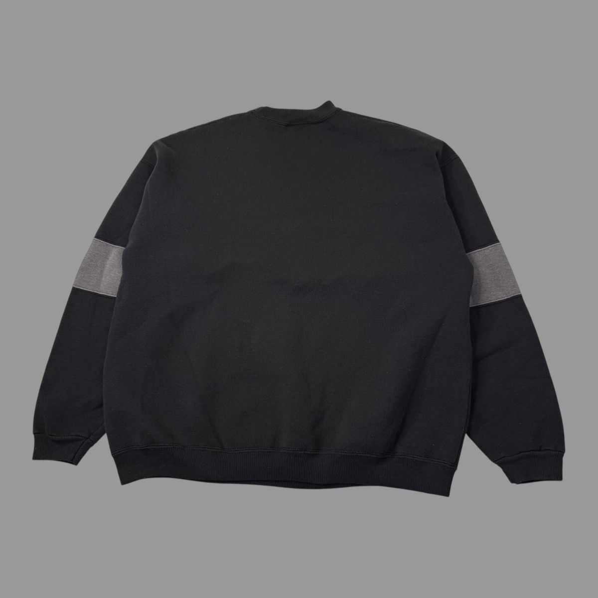 Vintage Vintage blank 1990s two tone sweatshirt Size US XL / EU 56 / 4 - 4 Thumbnail