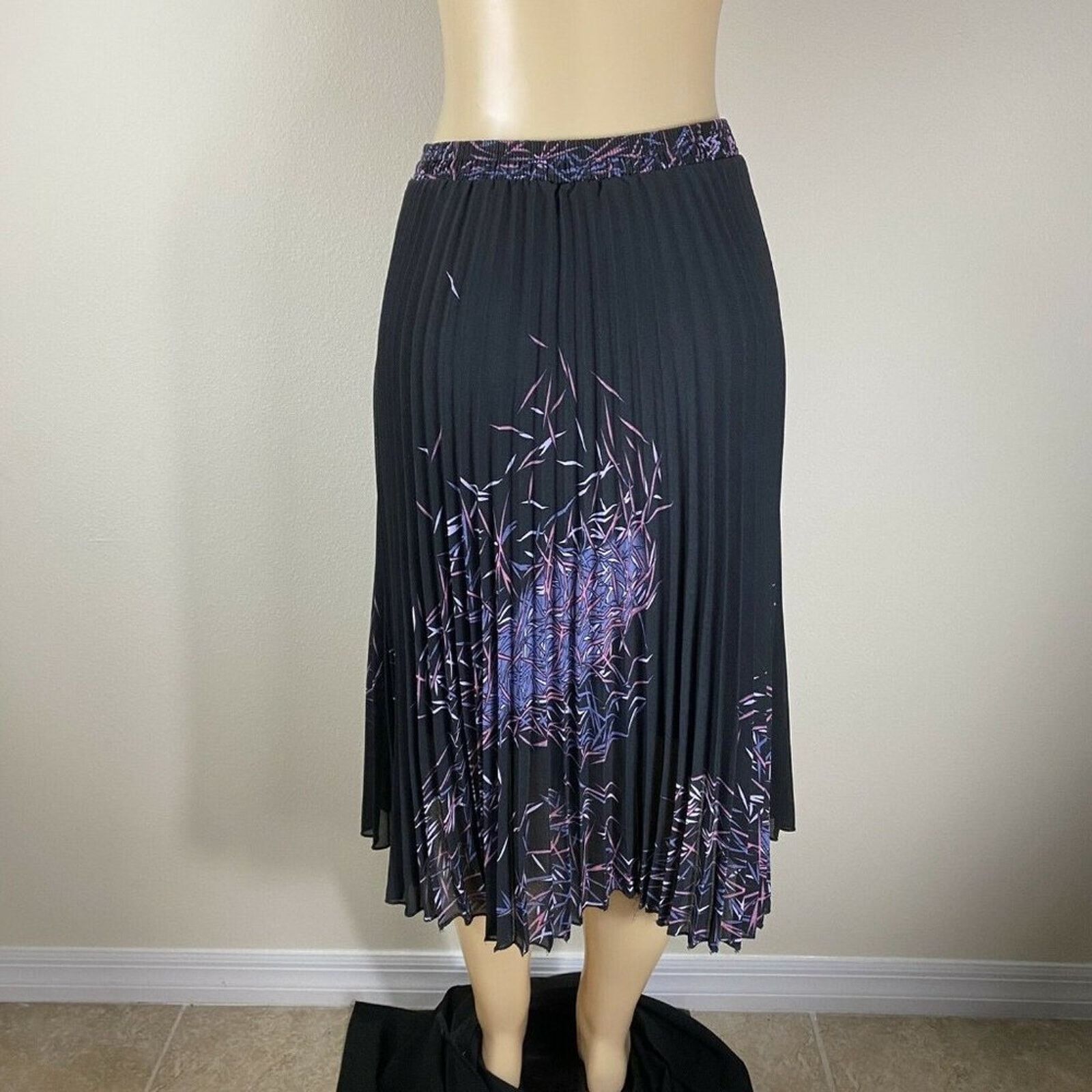 & Other Stories Pleated Skirts Female A-Line Midi Skirt One Size Size 24" / US 00 / IT 34 - 3 Thumbnail