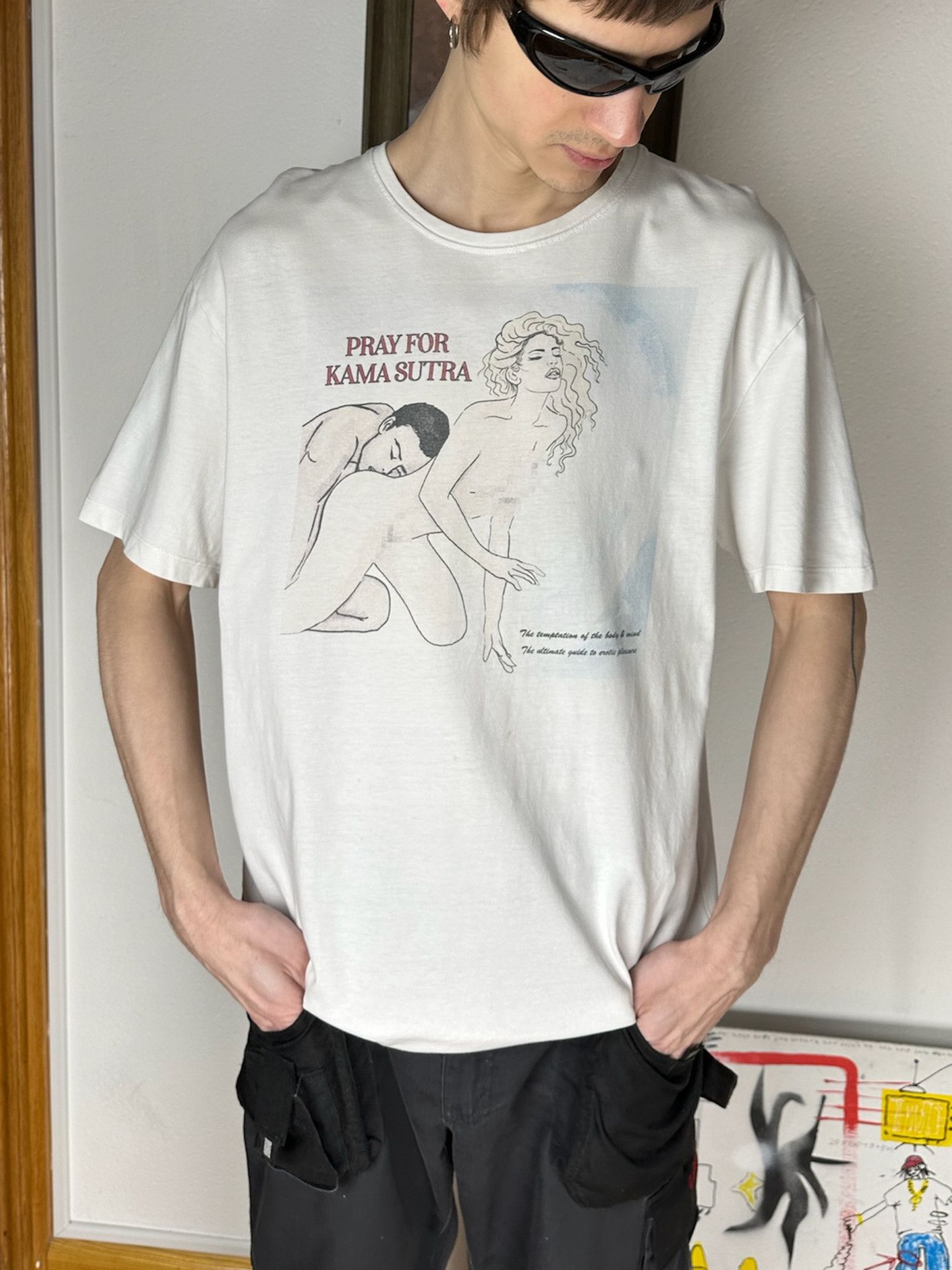 Vintage Sex Kamasutra T Shirt nude girl woman pornstar